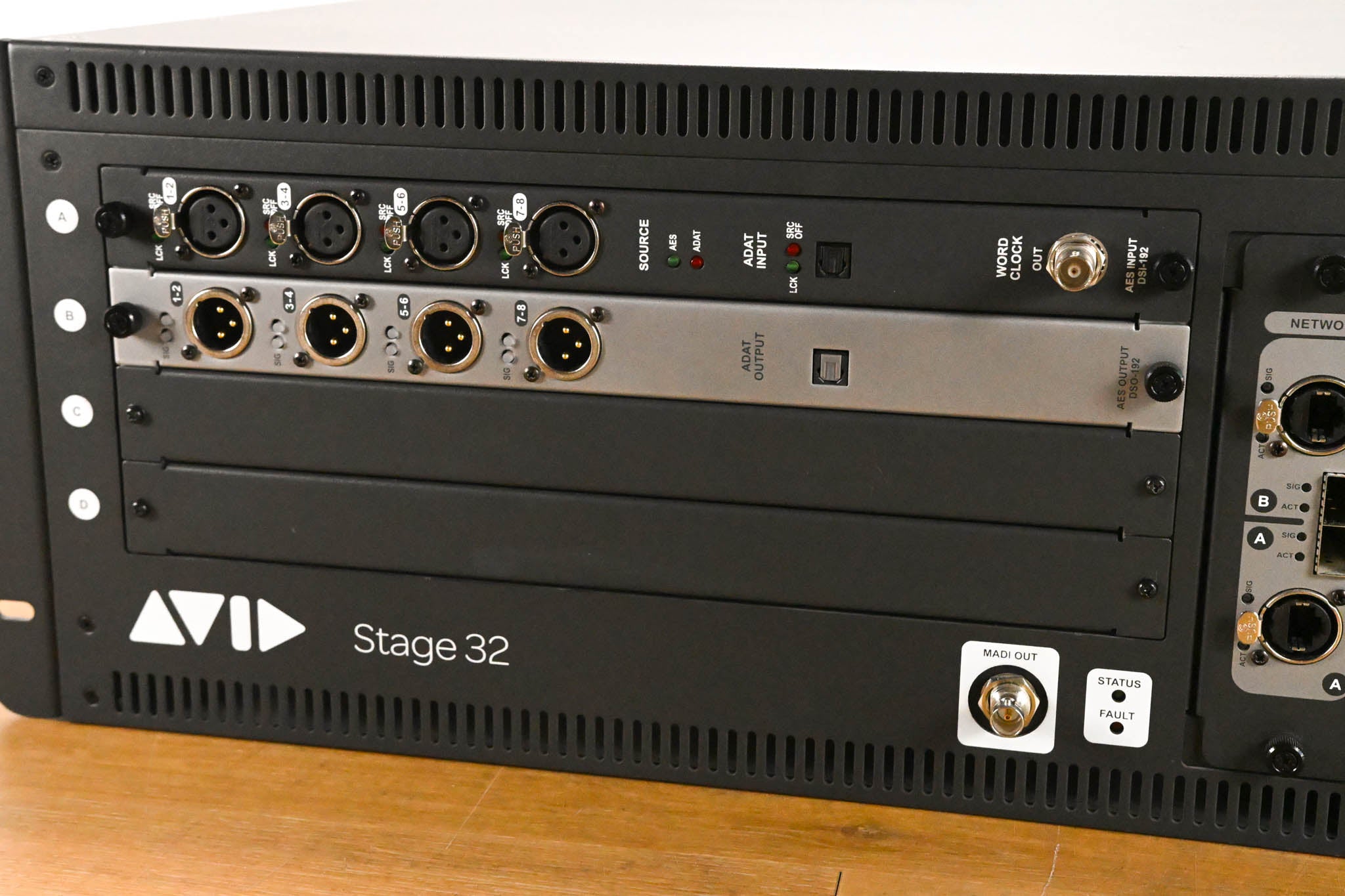 AVID VENUE Stage 32 I/O Rack w/ DSI-192 & DSO-192 Cards