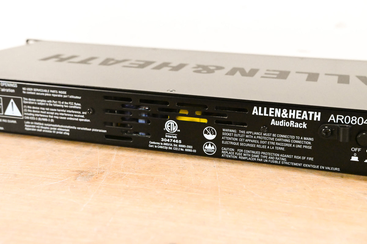Allen & Heath AR84 8in / 4out Expansion AudioRack for GLD and Qu Mixers