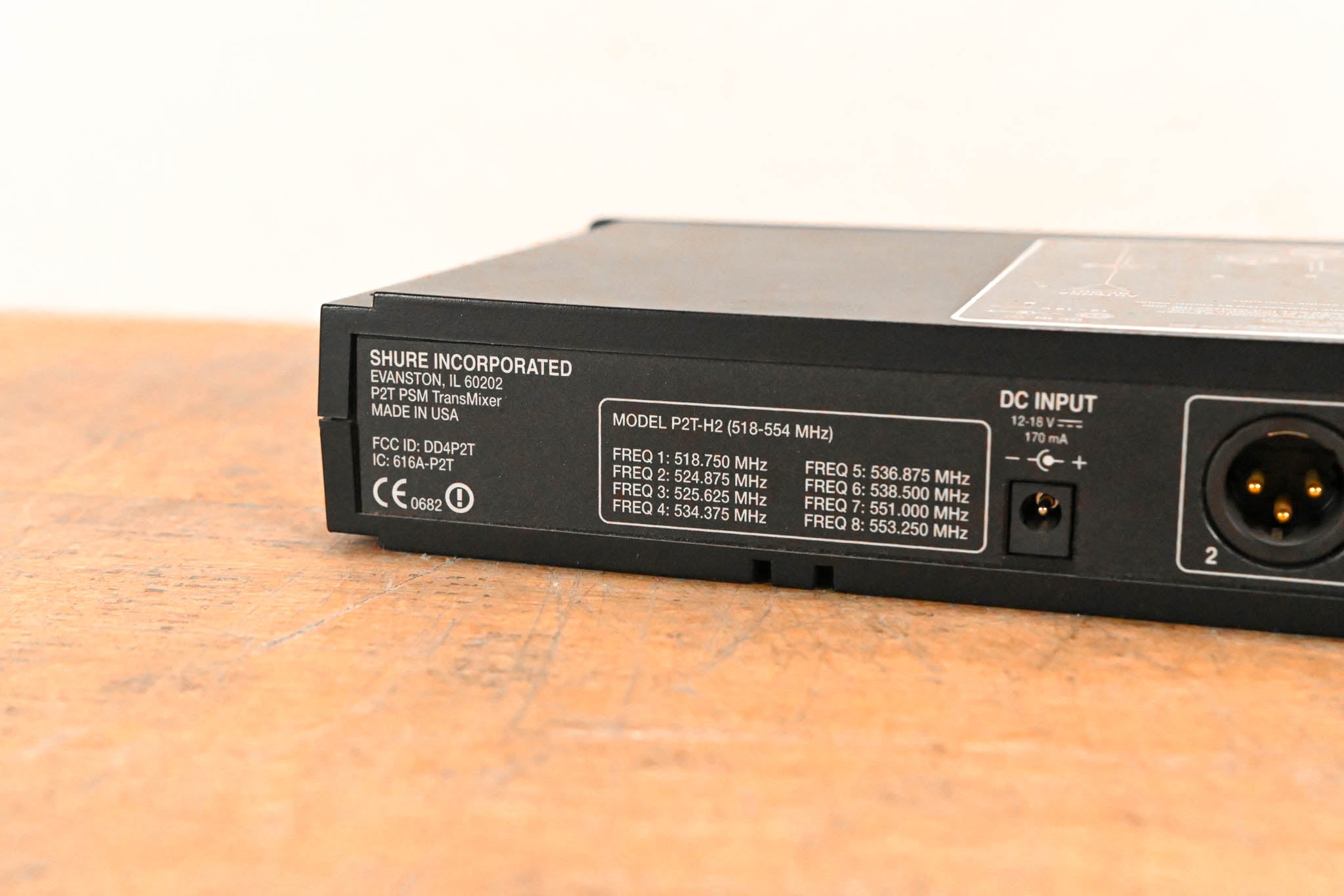 Shure PSM200 In-Ear Personal Monitoring System - H2 Band NO POWER SUPPLY
