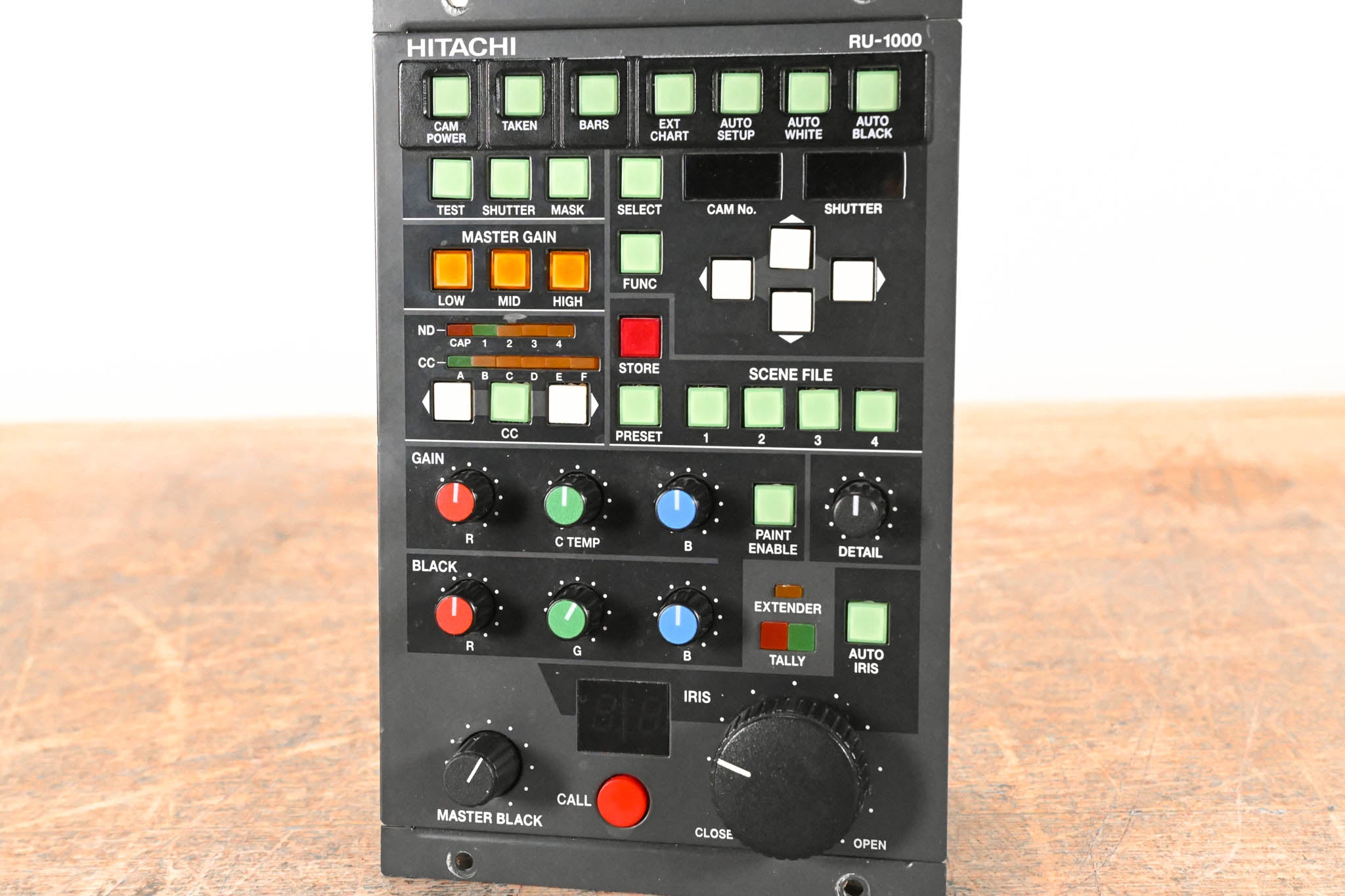 Hitachi RU-1000VR Remote Control Panel