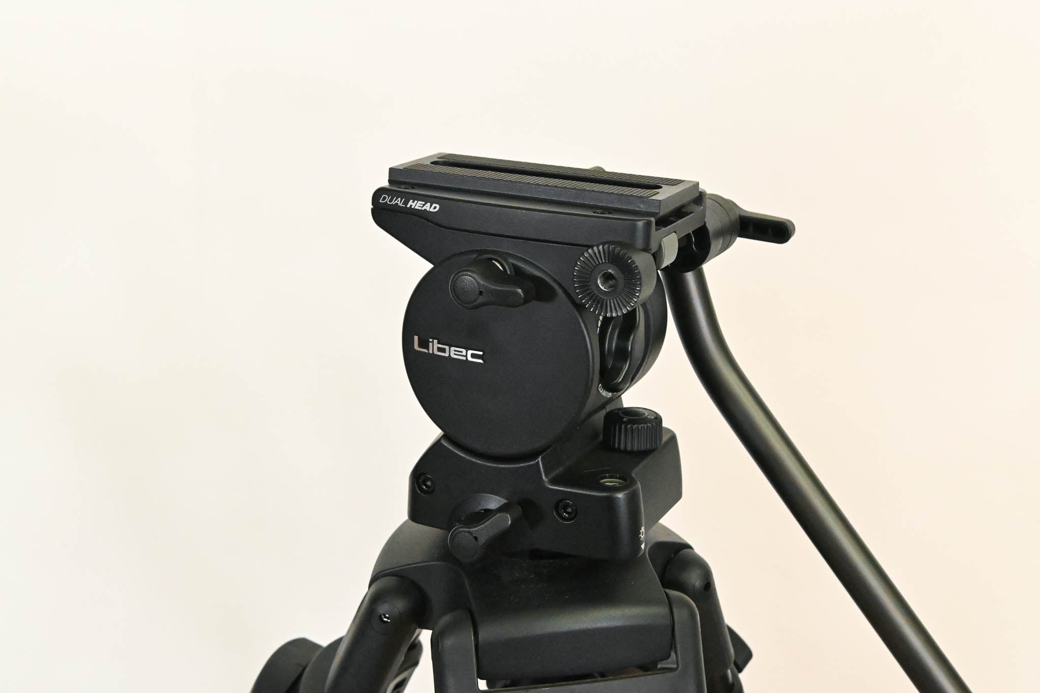 Libec RH45D Fluid Head with RT40RB Tripod Legs and BR-6B Spreader