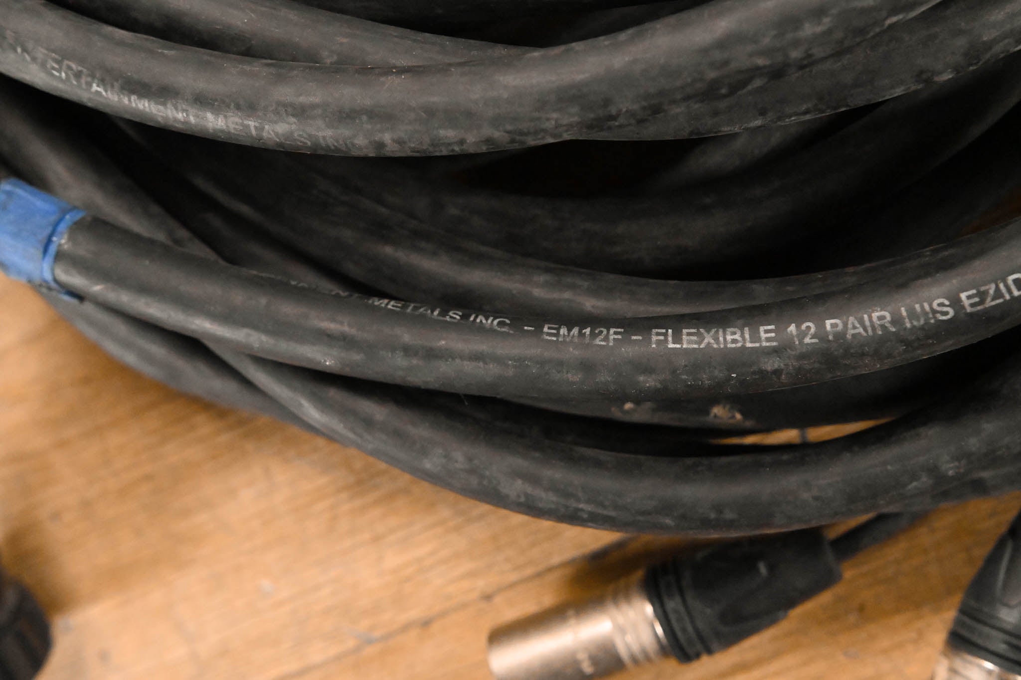 Unbranded 37-Pin CPC Female Connector to (12x)XLRM Cable - 75ft