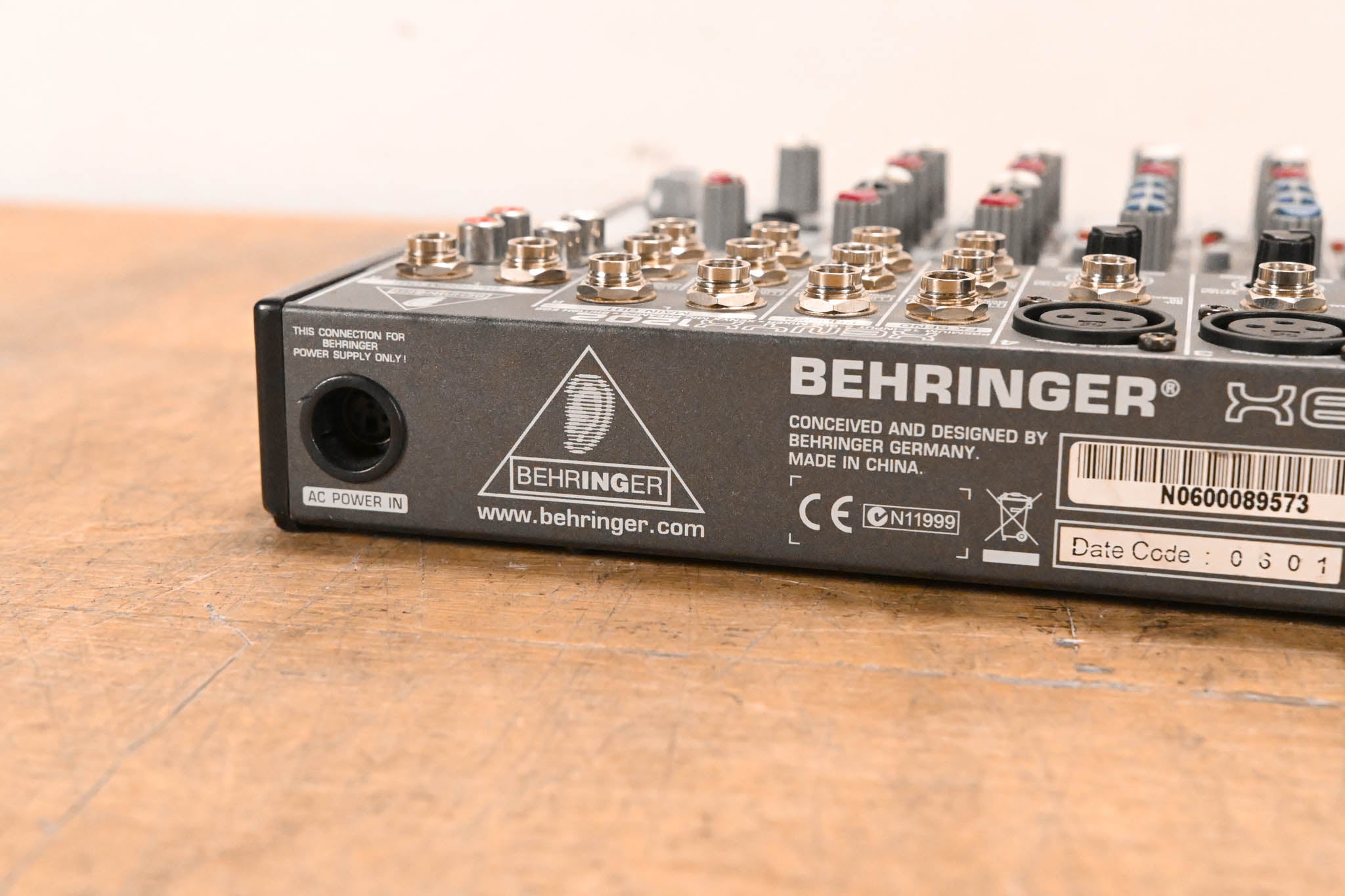 Behringer XENYX 1202 12-Input 2-Bus Mixer (NO POWER SUPPLY)