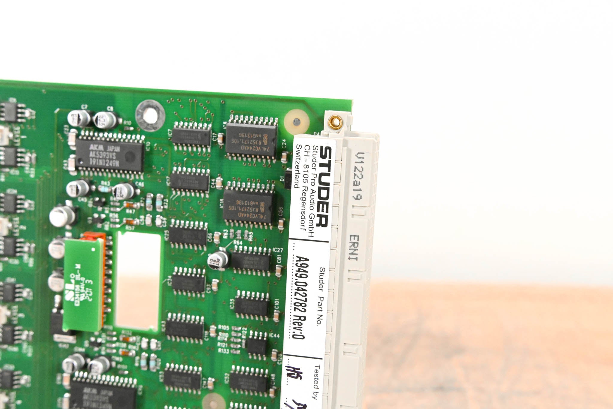 Studer Mic/Line In Card for D21m Modular I/O System