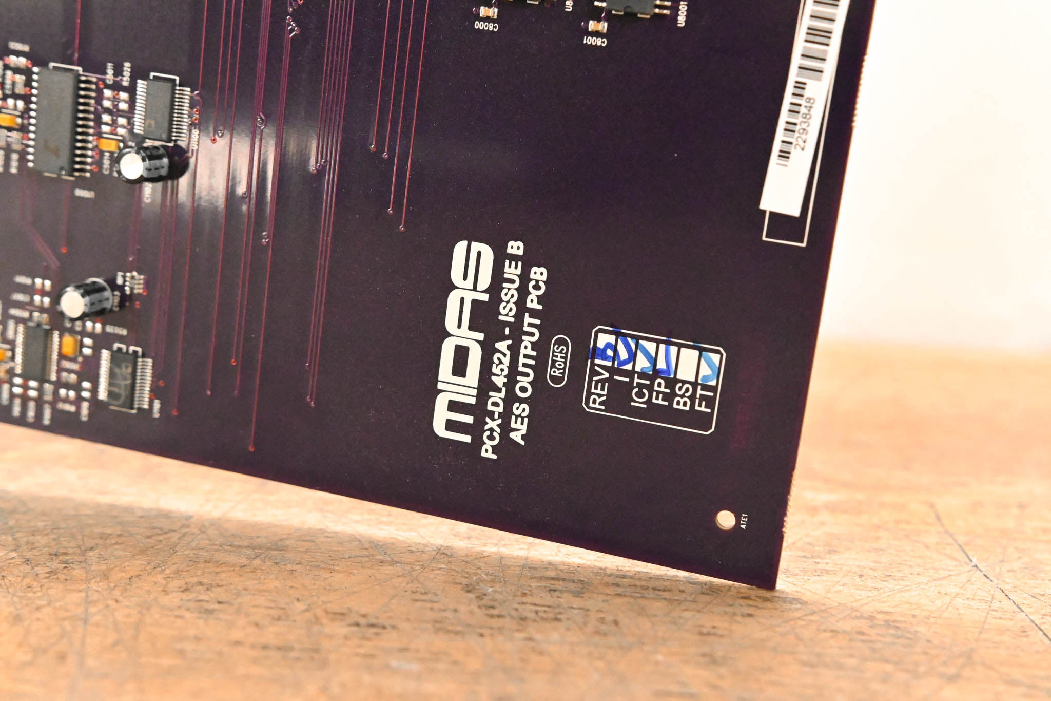 Midas DL452 AES3 Digital 8 Input, 8 Output Card