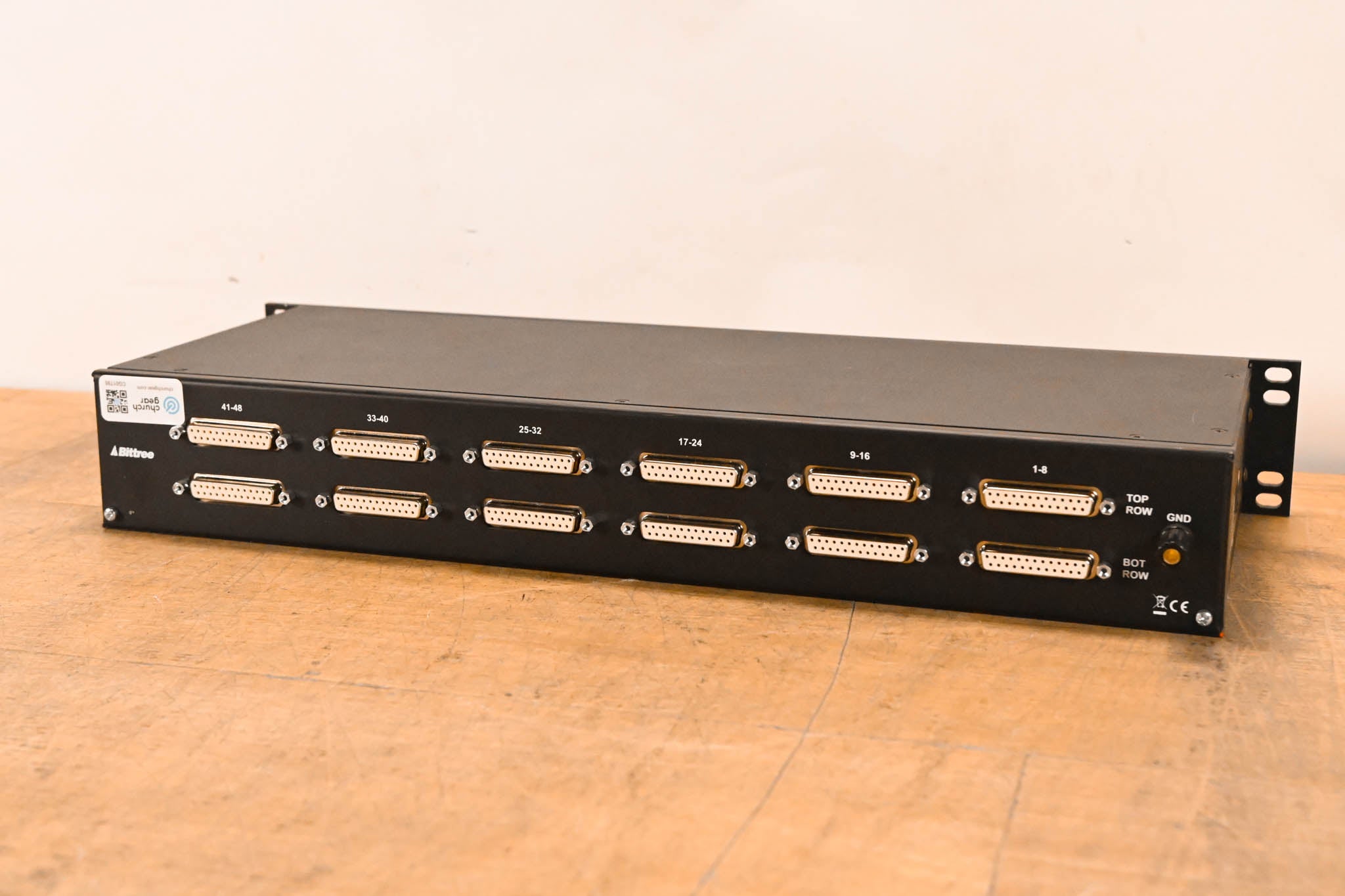 Bittree PS96DB25F 96-point TT - DB25 Patchbay