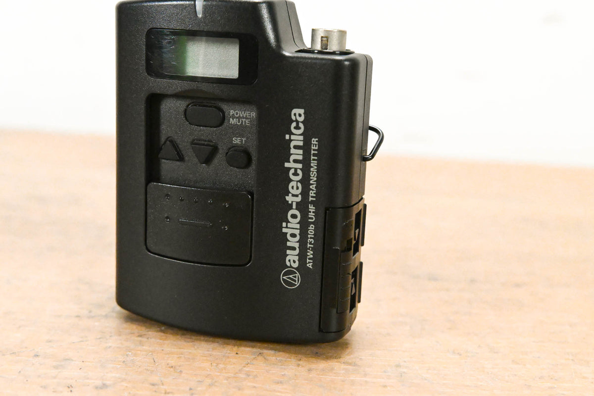 Audio-Technica ATW-R3100bC Receiver w/ ATW-T310bC Bodypack: 541-566 MHz
