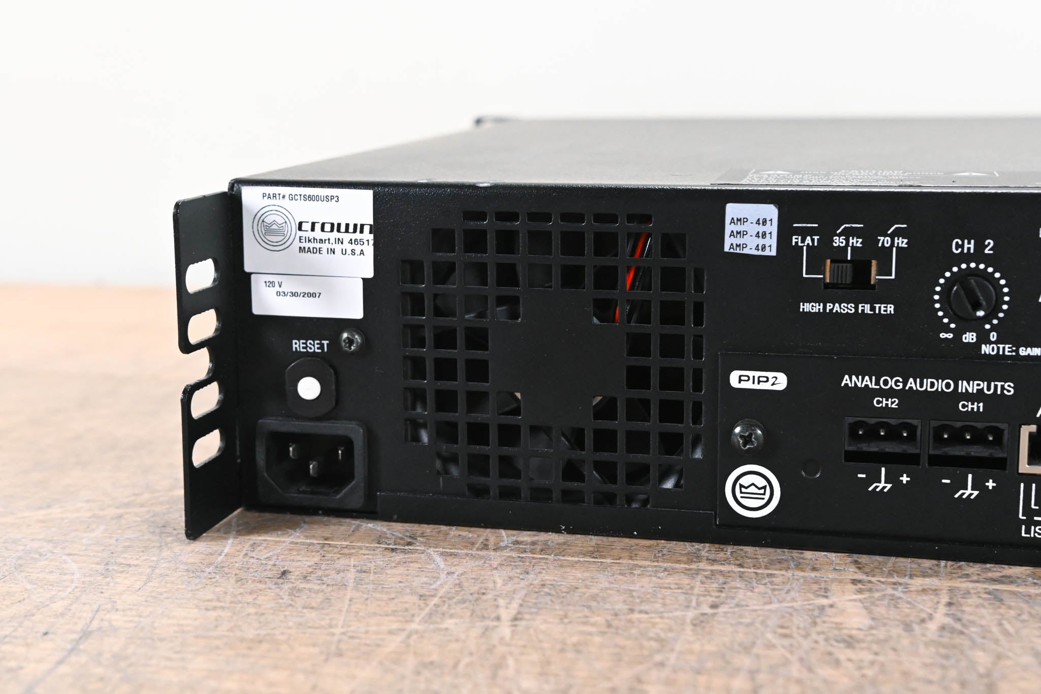 Crown CTs 600 2-Channel Power Amplifier