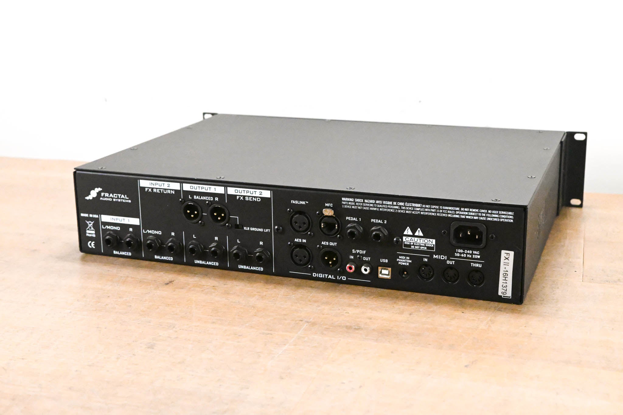 Fractal Audio Systems Axe FX II XL+ Preamp/Effects Processor