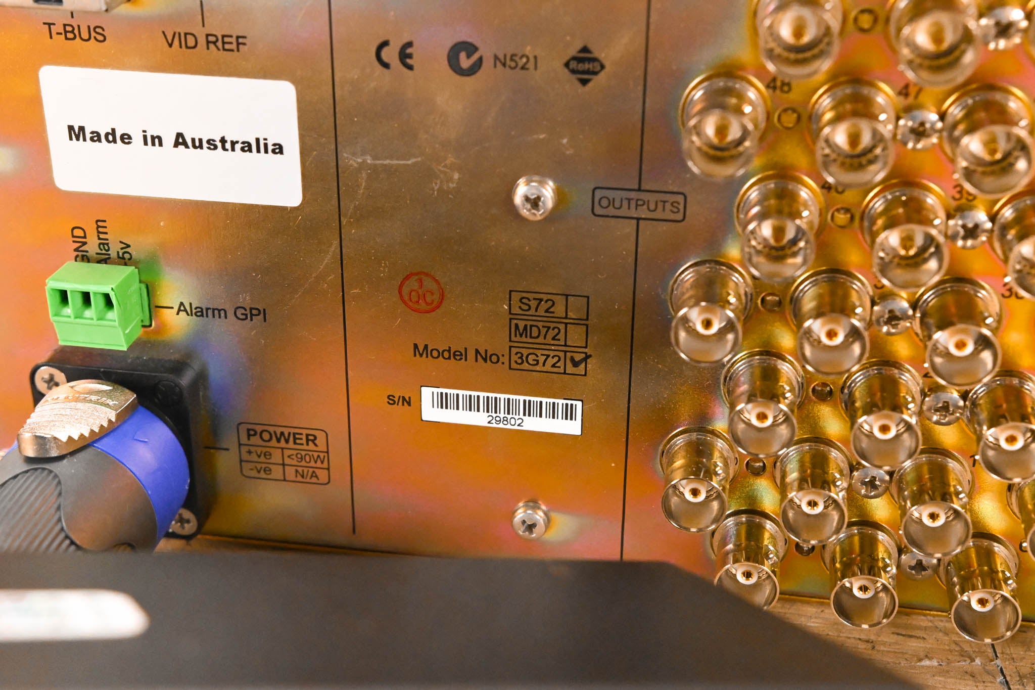 Ross NK-3G72 Scalable 72 x 72 3G/HD/SD Multi-Definition SDI Router