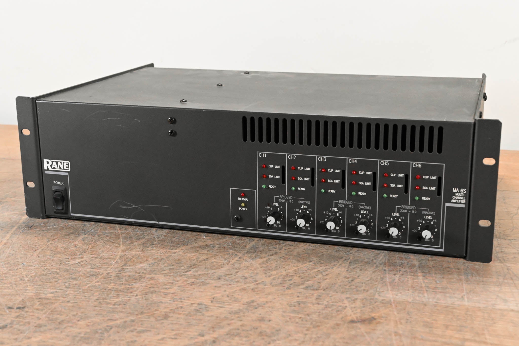 Rane MA 6S 6-Channel Power Amplifier