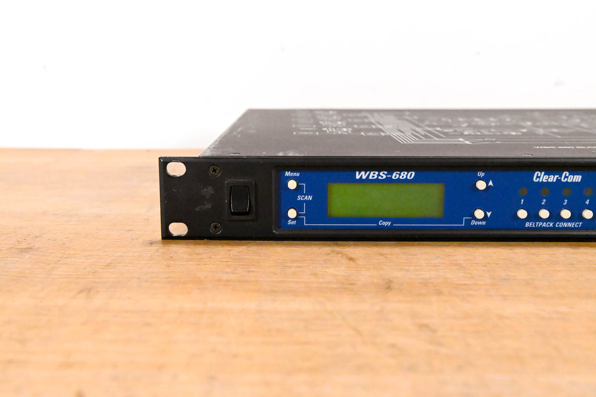 Clear-Com WBS-680 Two-channel UHF Wireless Base Station - A2 Band