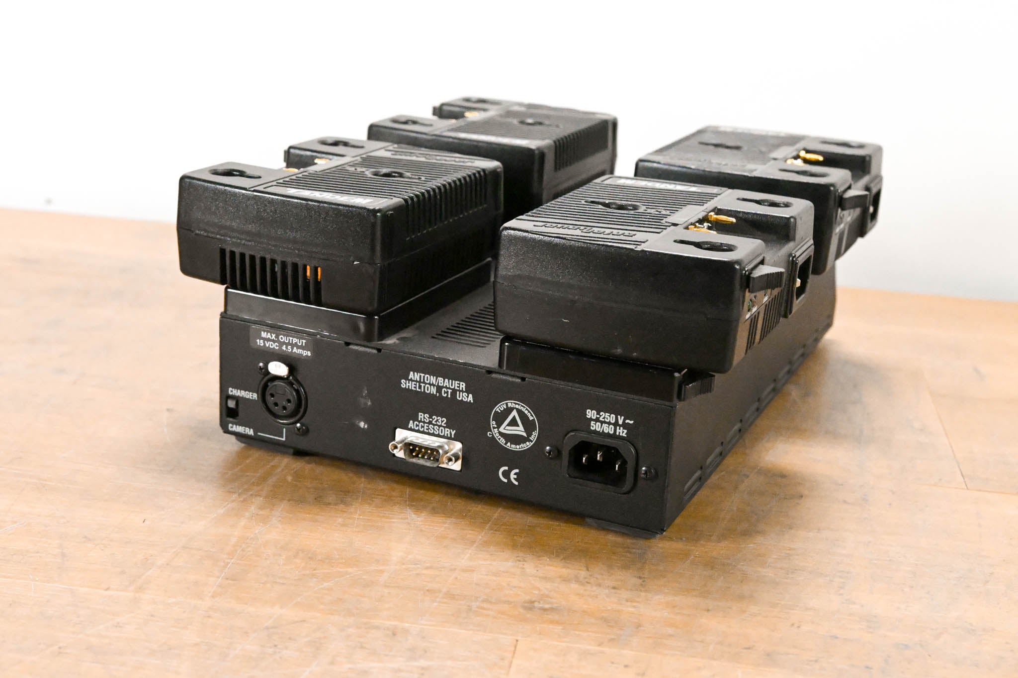 Anton Bauer Q-2702 QUAD PowerCharger w/ 2x Tandem PSU