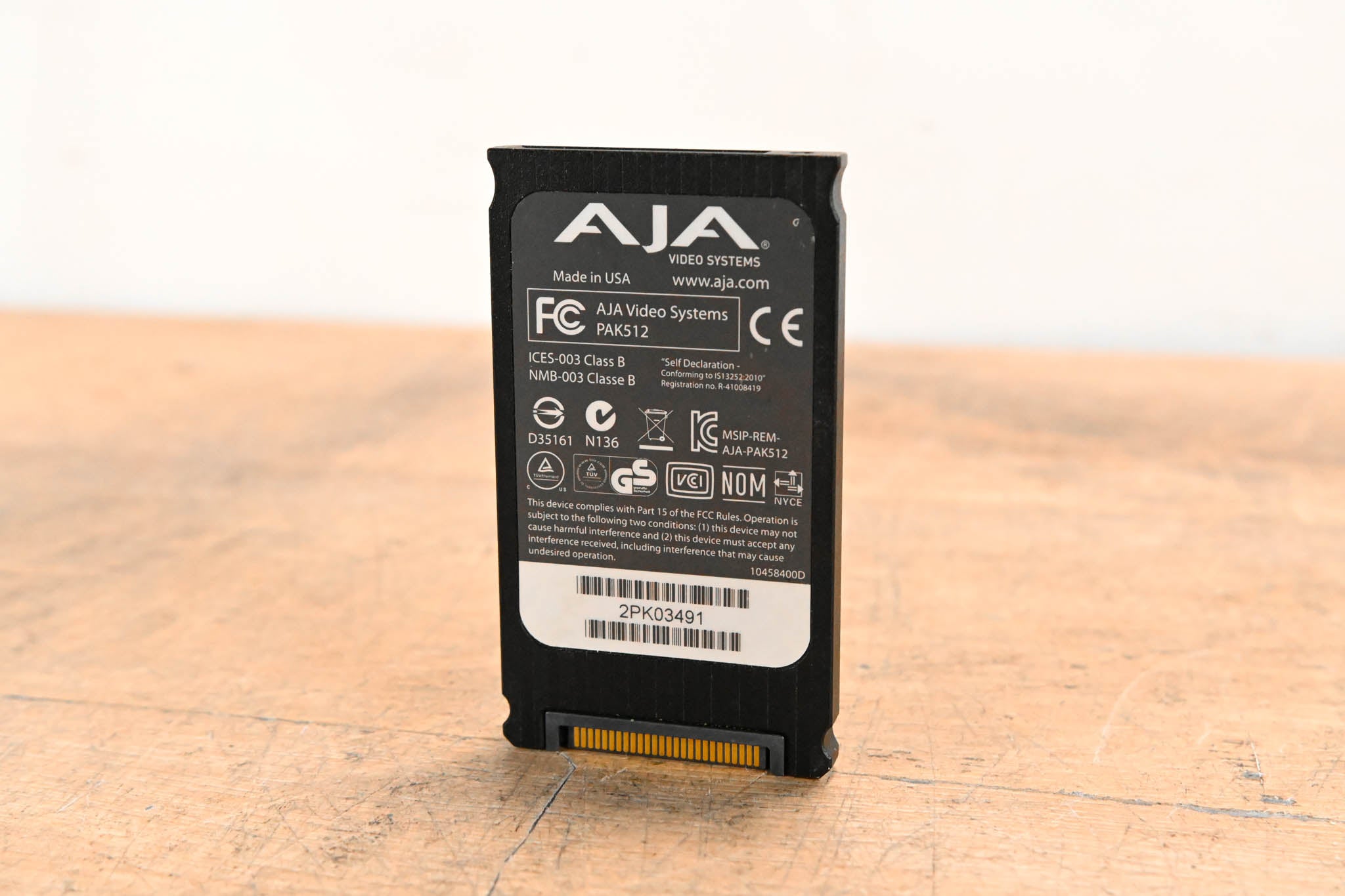 AJA PAK512 SSD Module for Ki Pro Systems