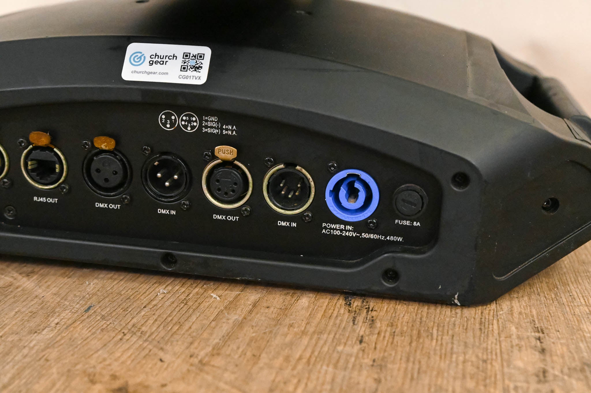 Elation Satura Spot CMY Pro 440W LED Moving Head Light Fixture