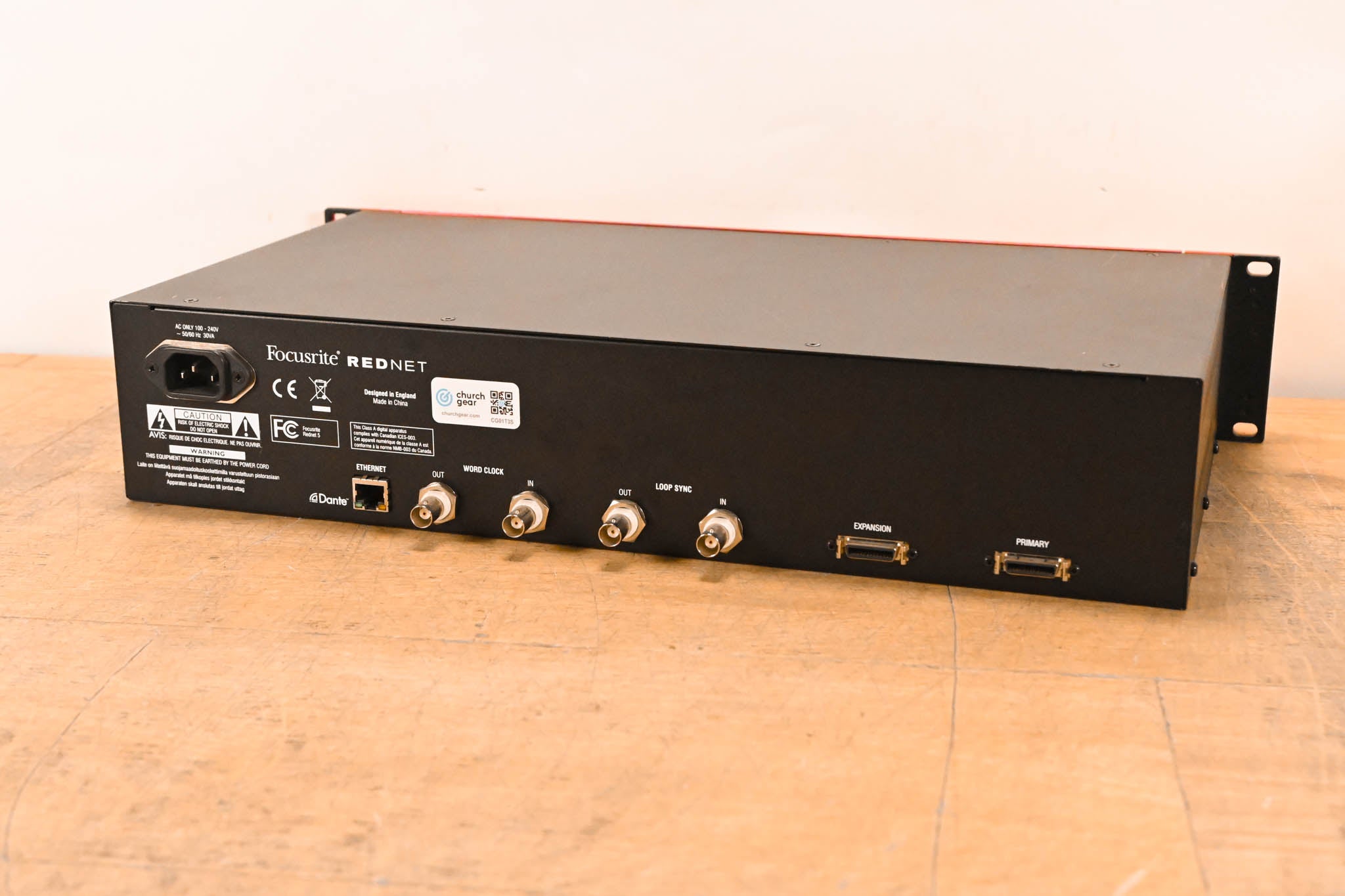 Focusrite RedNet 5 Pro Tools HD to Dante Network Bridge