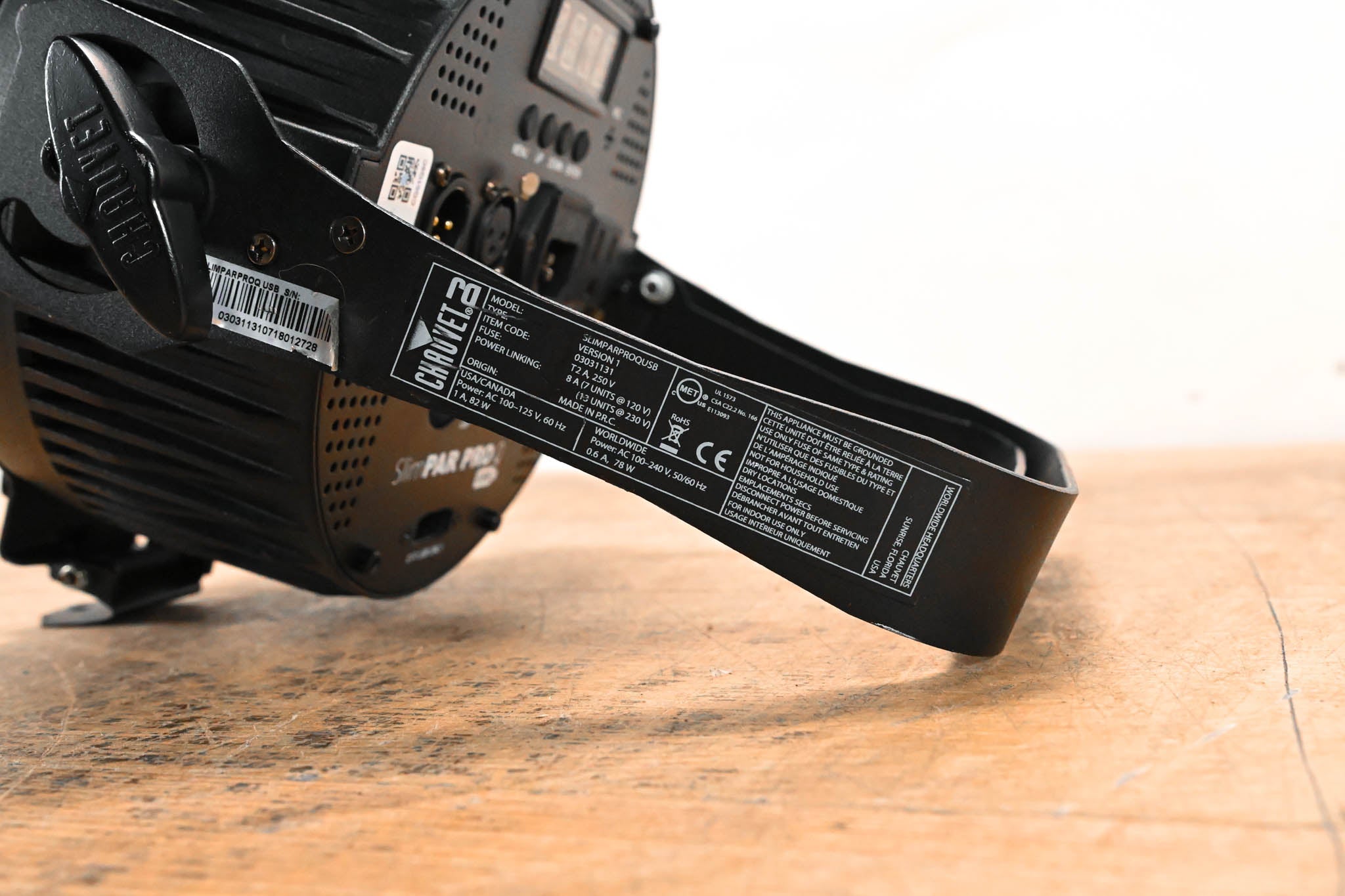 Chauvet SlimPAR Pro Q USB RGBA LED Low-Profile Par Wash Light