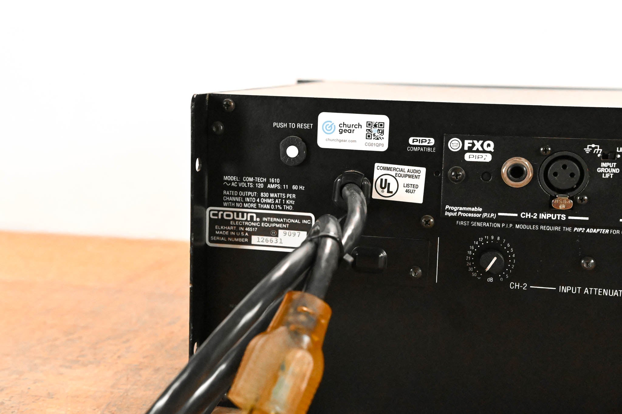 Crown Com-Tech 1610 2-Channel Power Amplifier