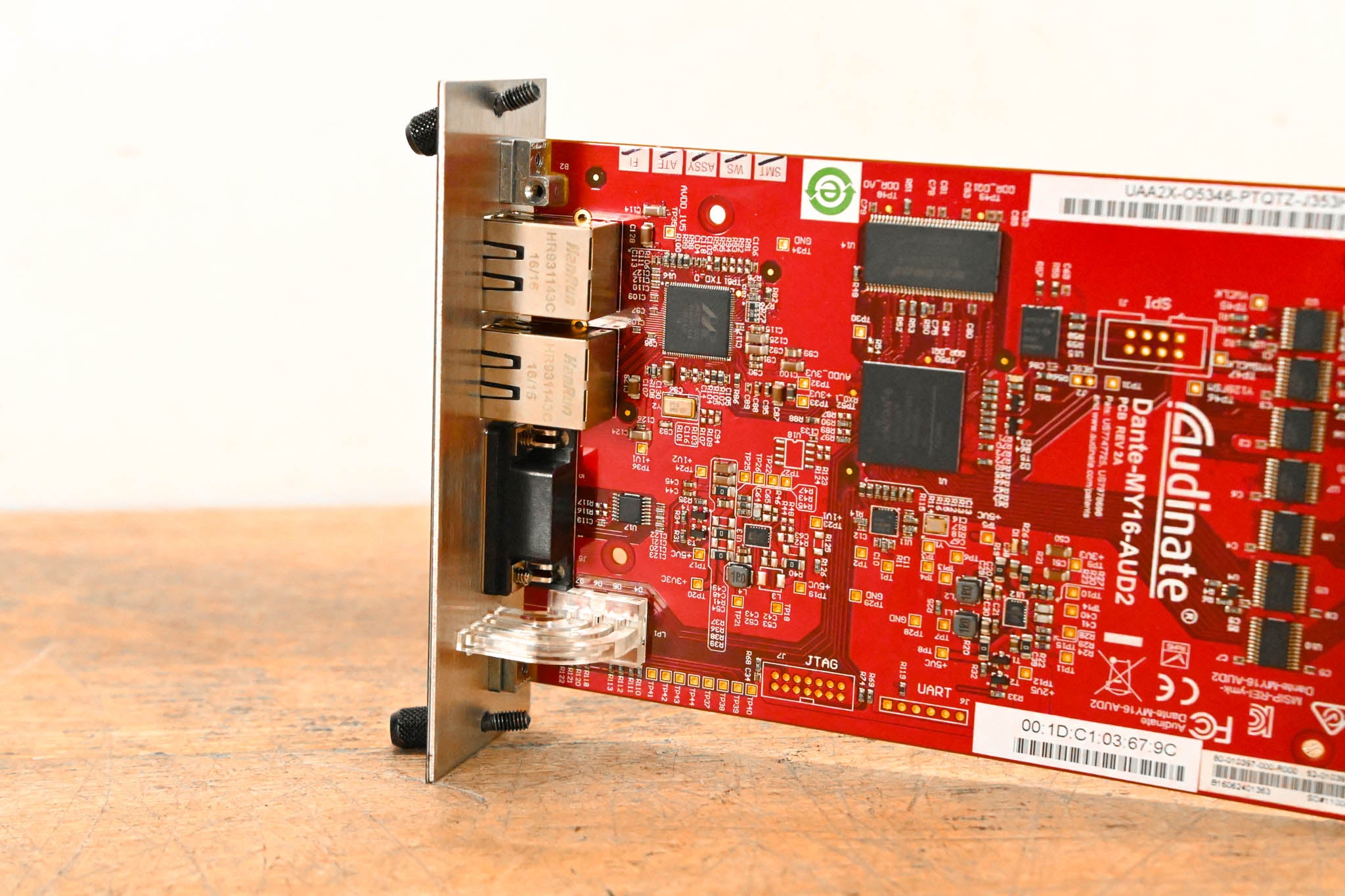 Audinate Dante-MY16-AUD2 16-Channel Dante Network I/O Card