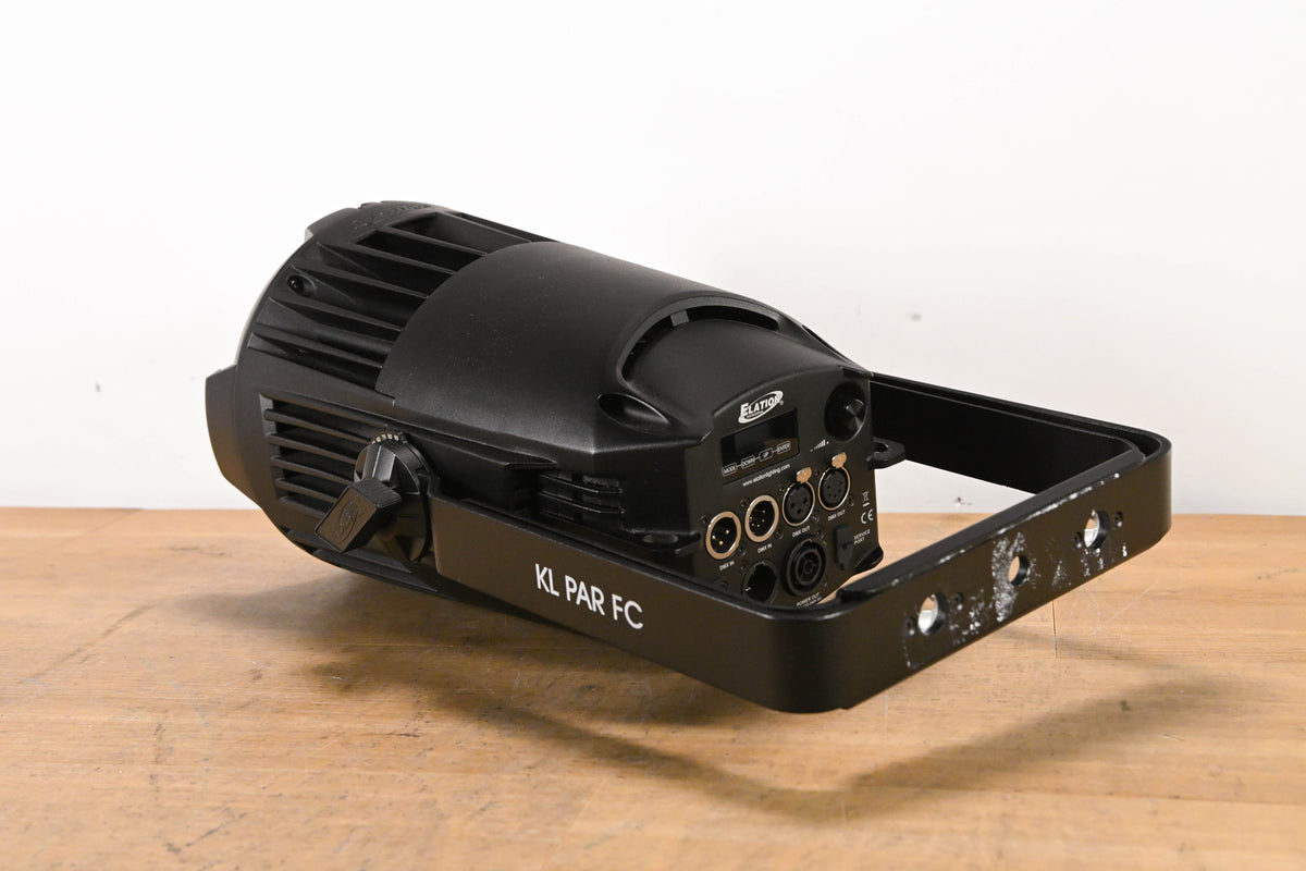 Elation KL PAR FC 280W RGBMA LED Par Wash Light - Black (NO POWER CABLE)