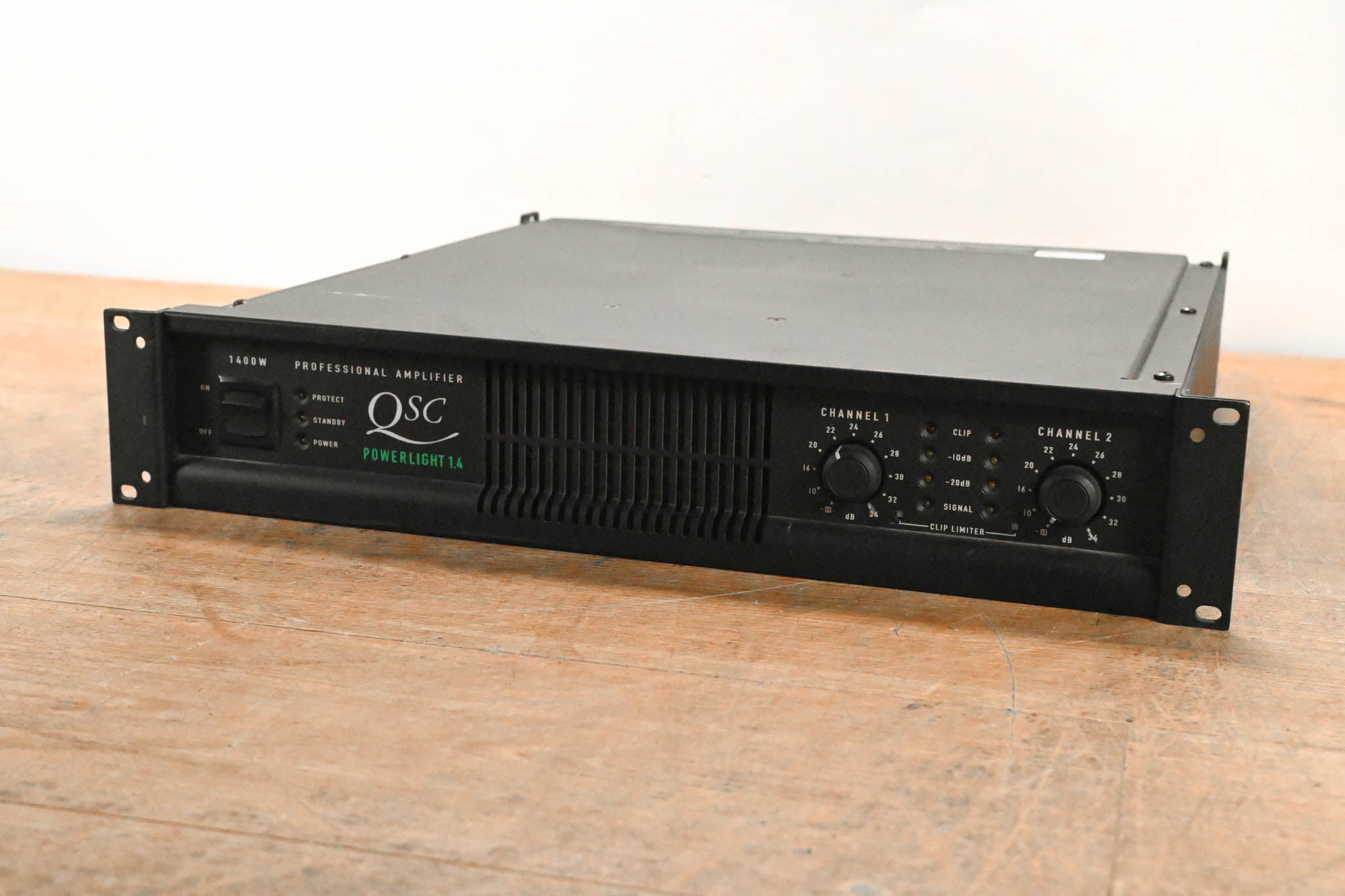 QSC PowerLight 1.4 2-Channel Power Amplifier