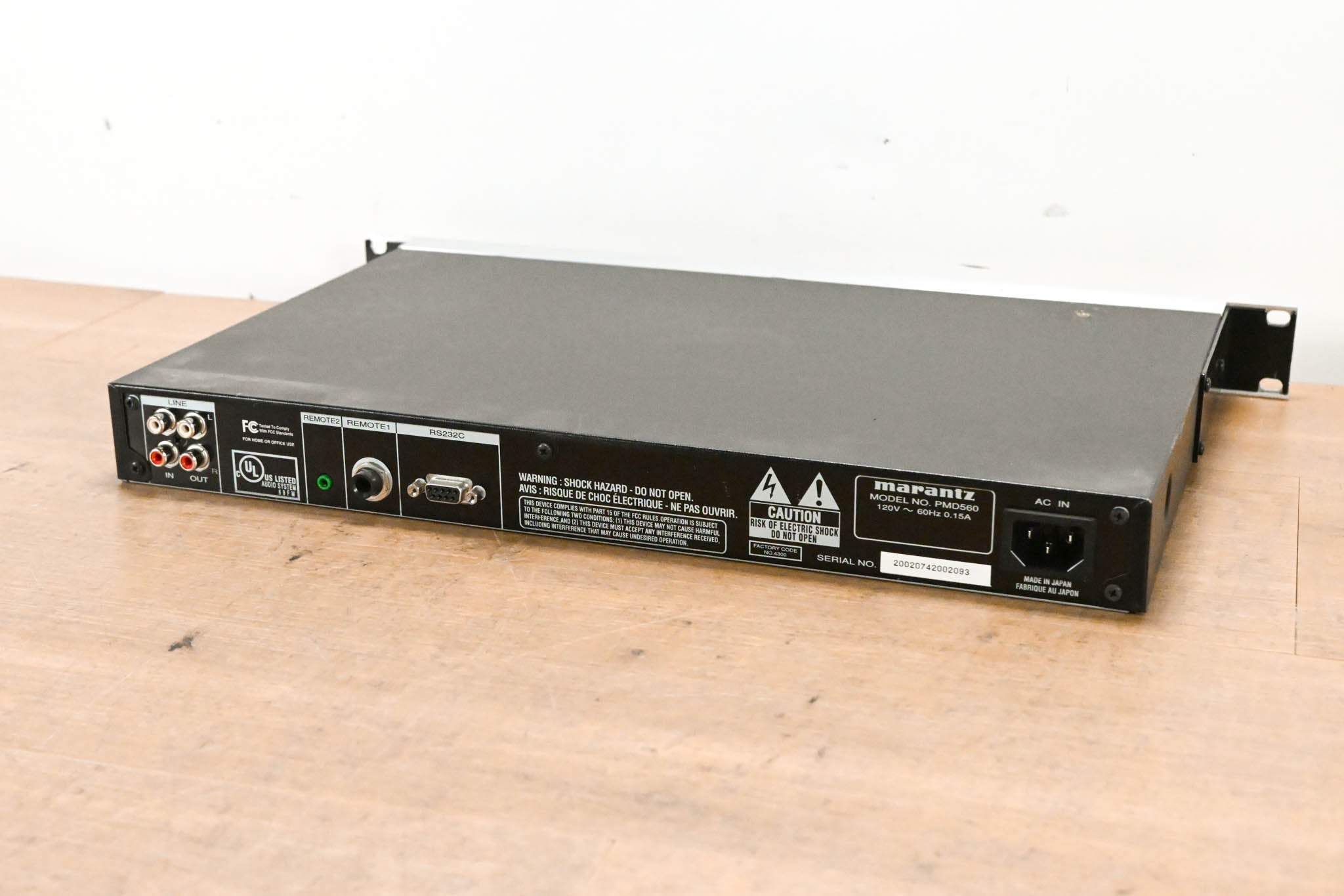 Marantz PMD560 Audio Recorder