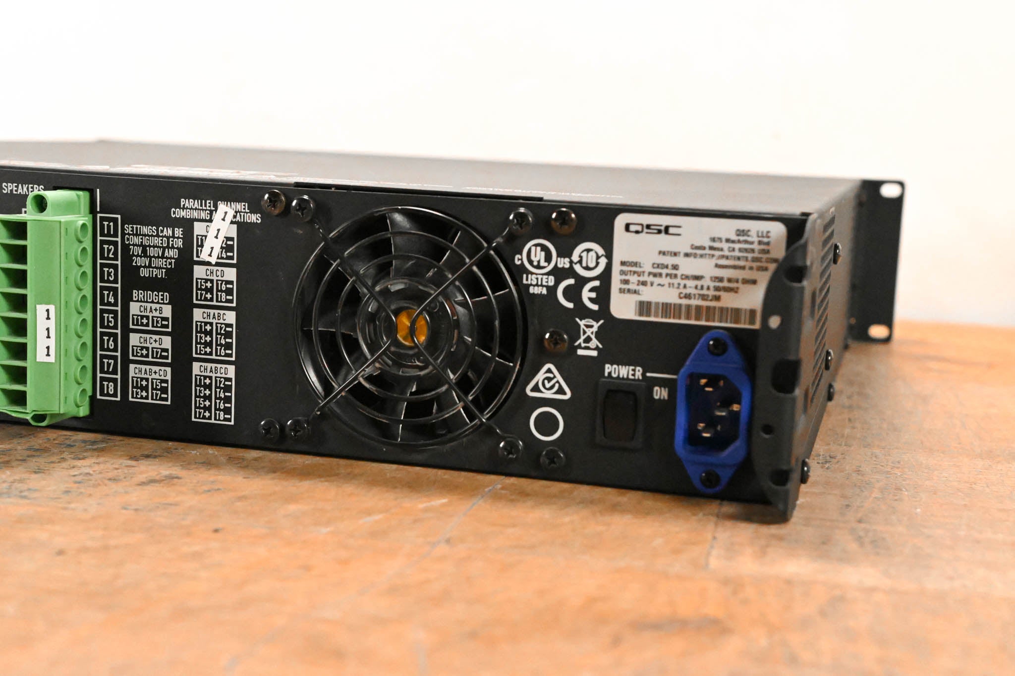 QSC CXD4.5Q 4-Channel Network Amplifier