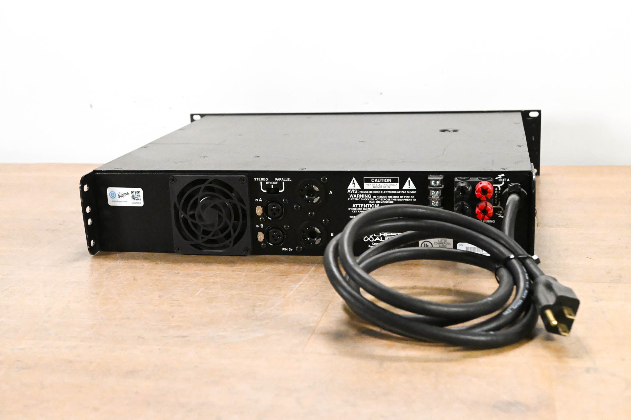 Crest Audio 6001 2-Channel Power Amplifier