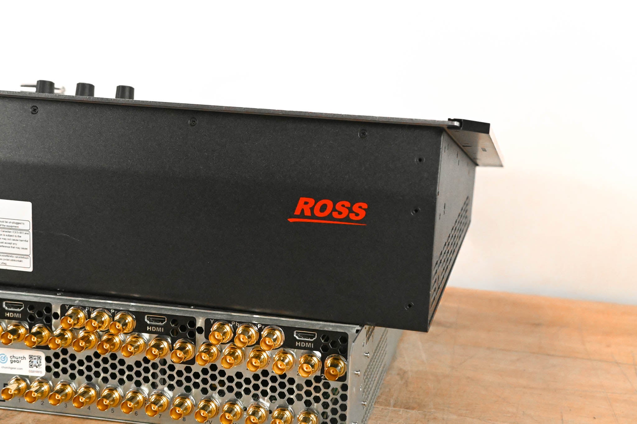 Ross Carbonite MultiMedia Frame 1 M/E Video Switcher w/Carbonite 2 Panel