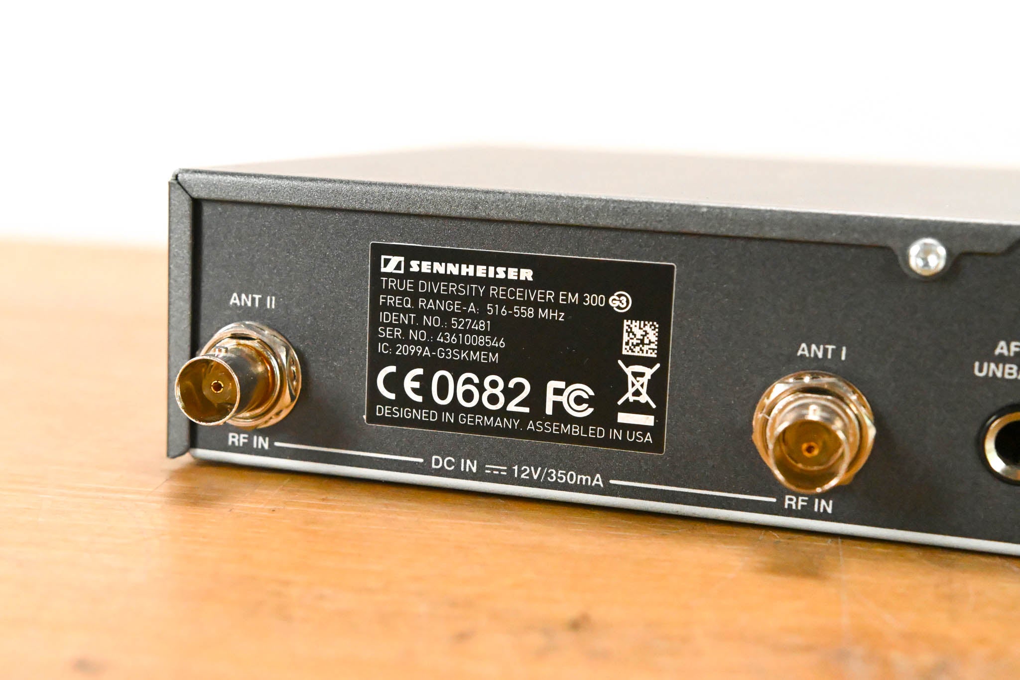 Sennheiser ew 300 G3 Bodypack Wireless System - A Range NO POWER SUPPLY