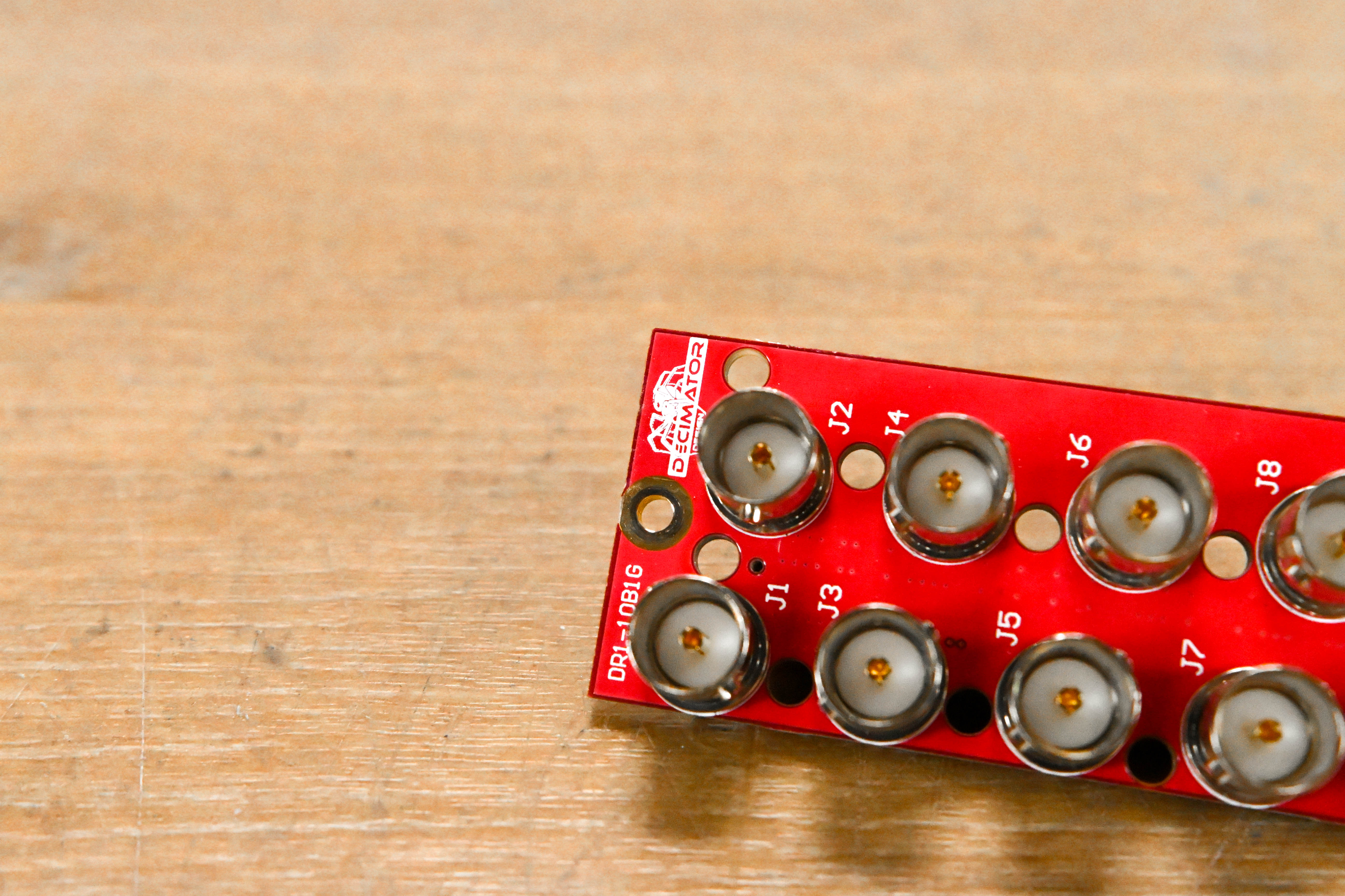 Decimator Design DR1-10B1G BNC Rear I/O Module