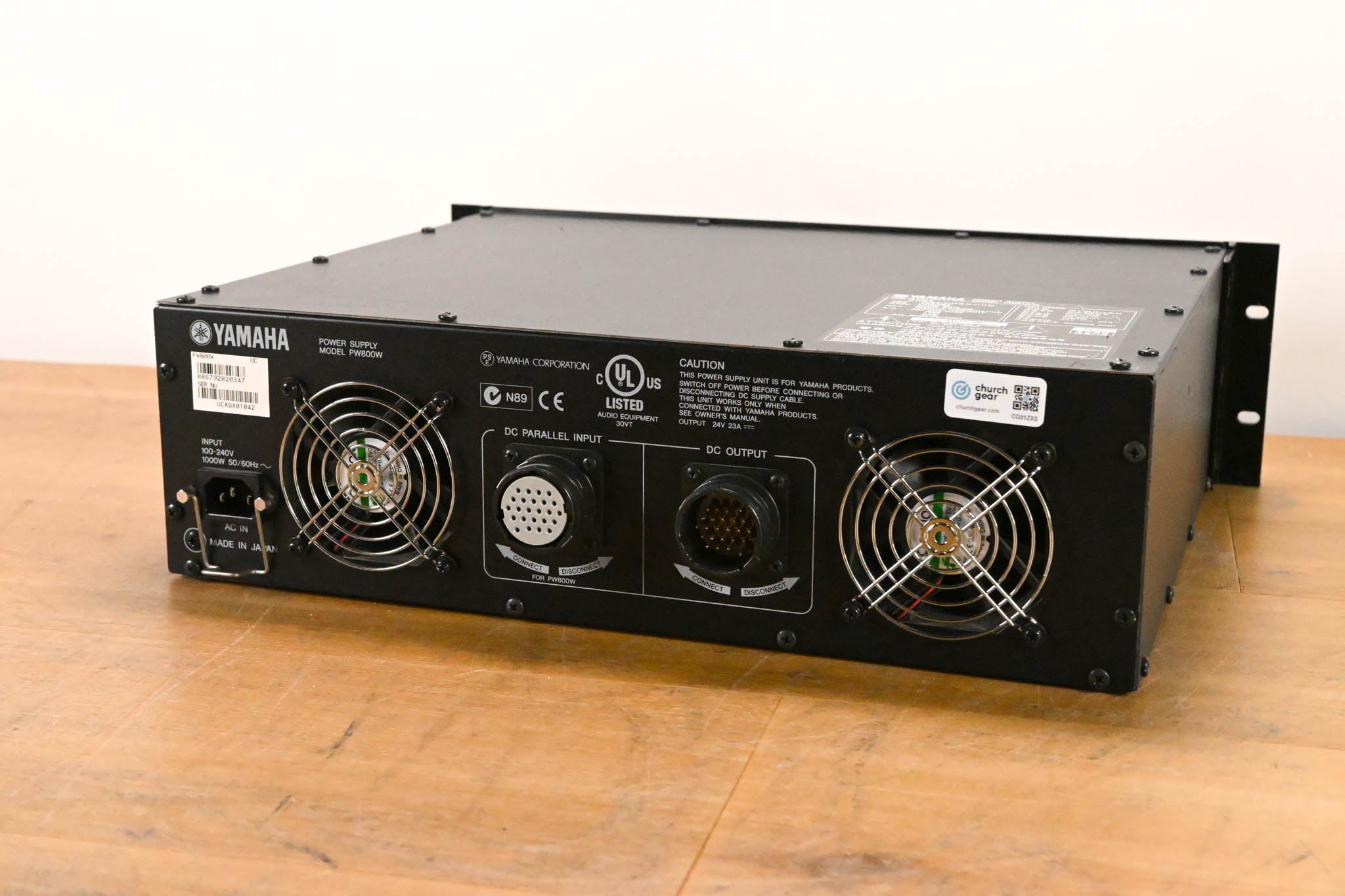 Yamaha PW800W Mixer Redundant Power Supply
