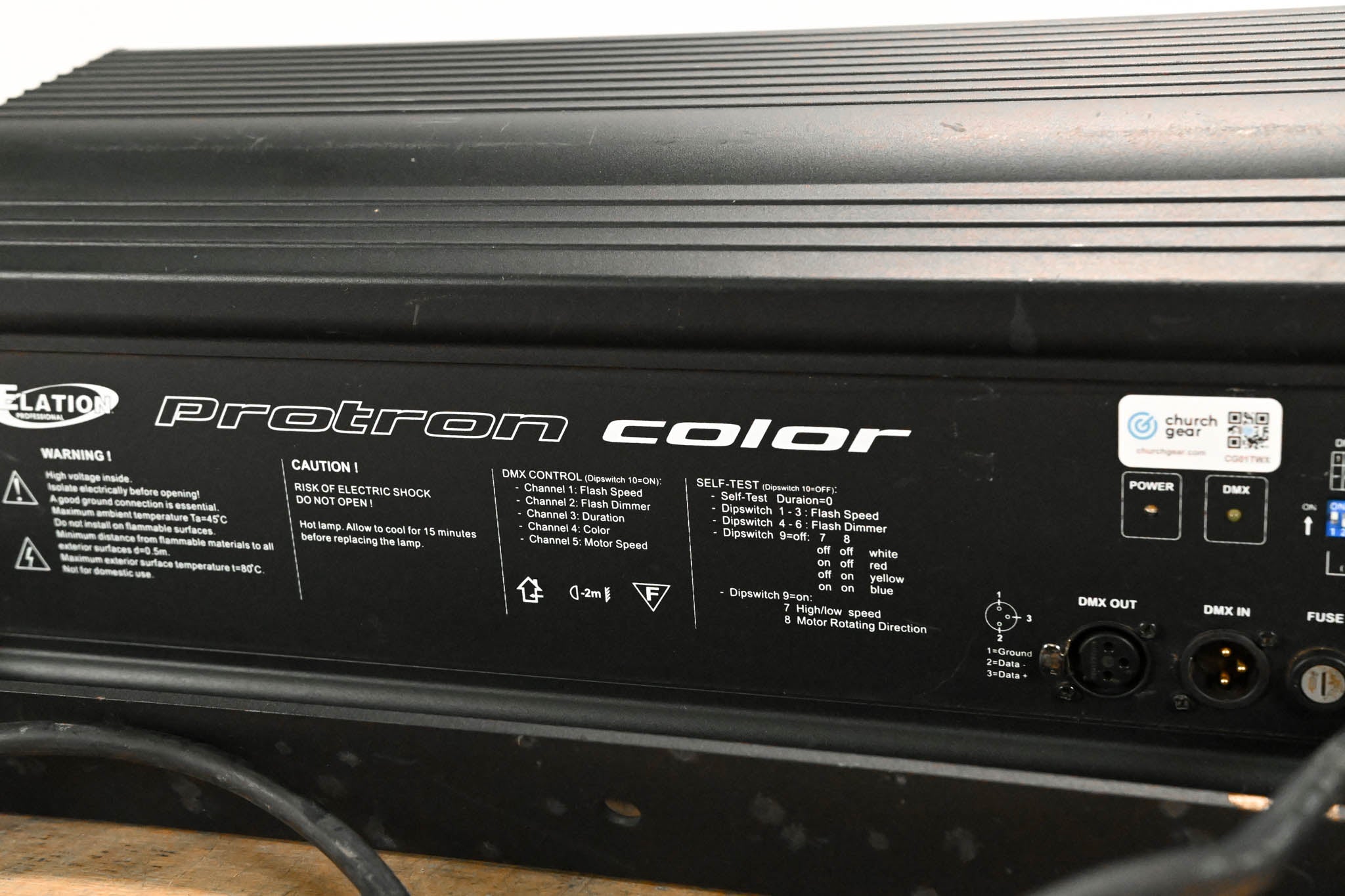 Elation ProTron Color RGB LED Strobe Light