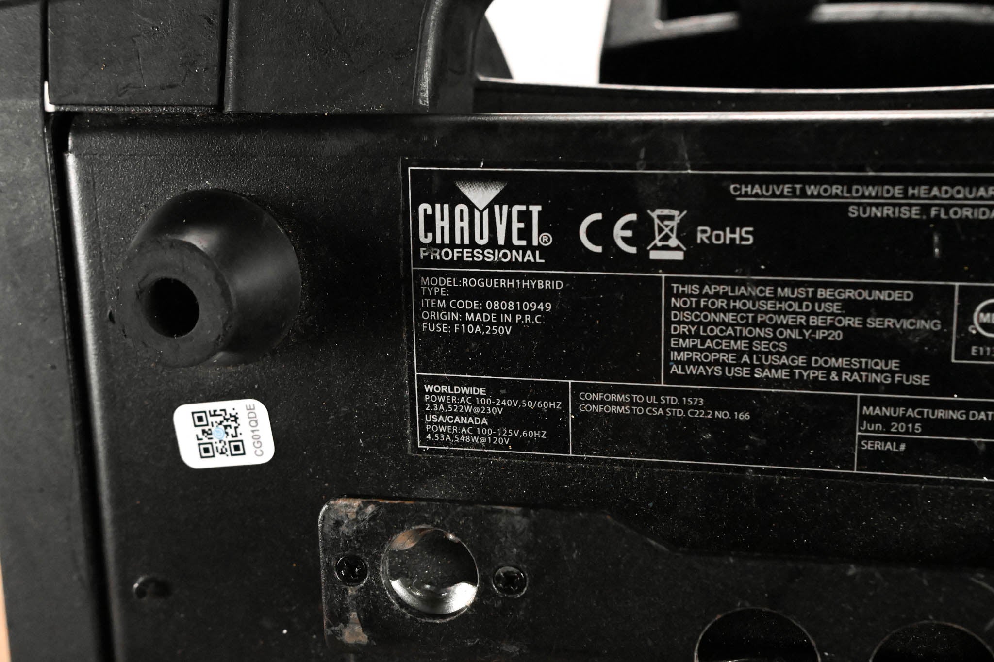 Chauvet Rogue RH1 Hybrid Moving Head Light