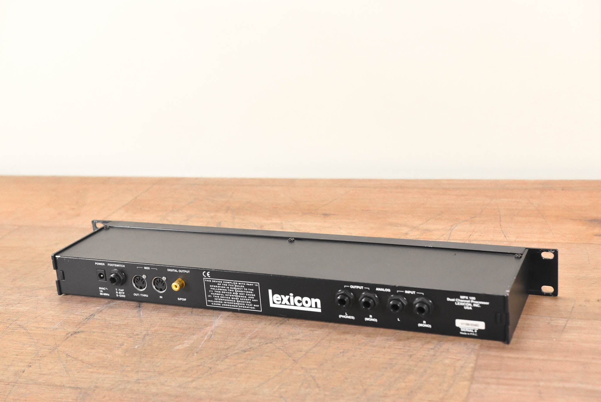 Lexicon MPX 100 Dual-Channel Effects Processor (NO POWER SUPPLY)