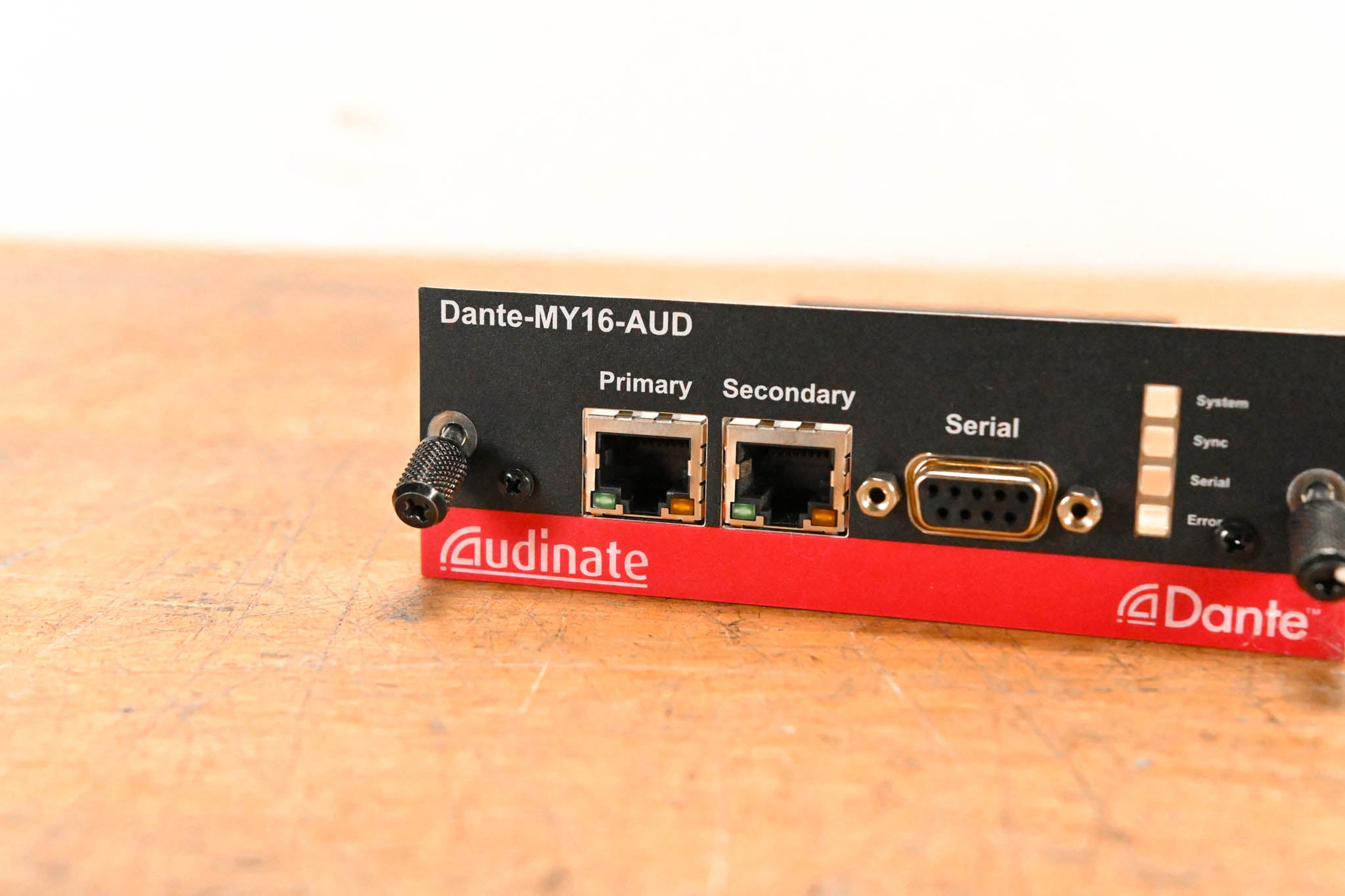 Audinate Dante-MY16-AUD 16-Channel Dante Network I/O Card