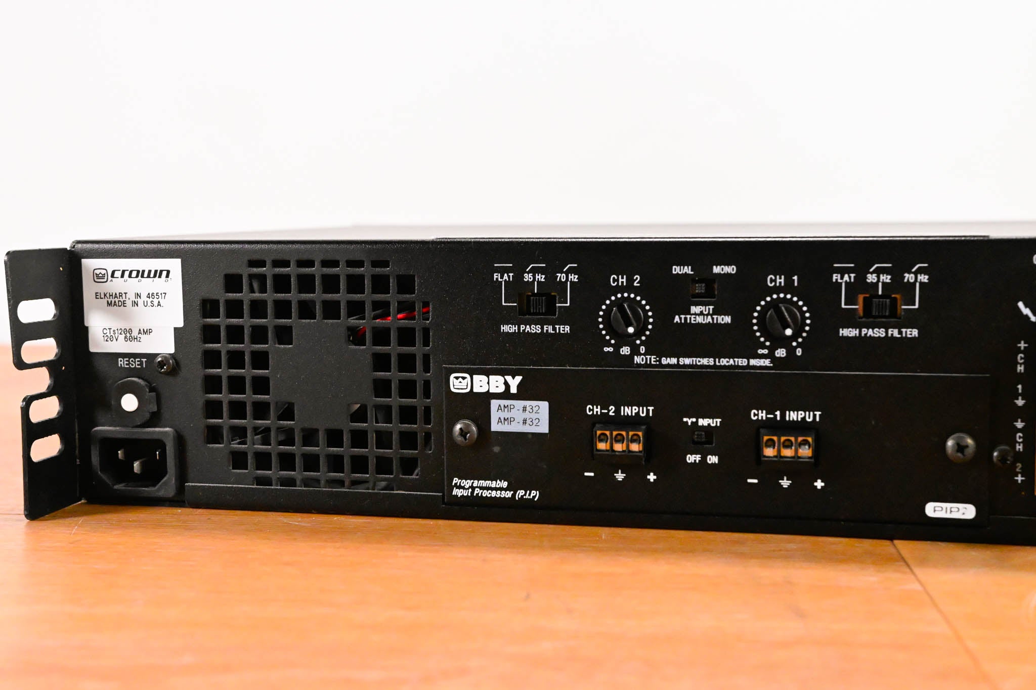 Crown CTs 1200 Two-Channel 600W Power Amplifier