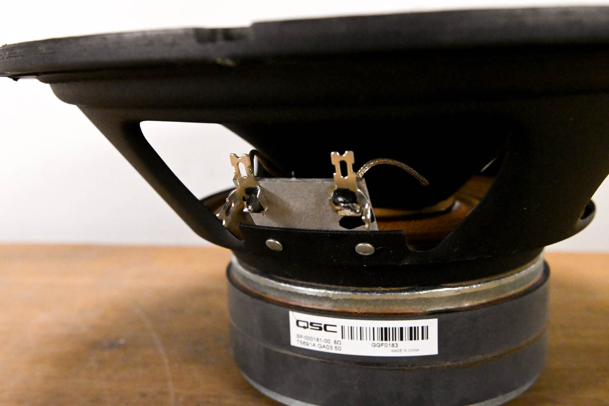 QSC SP-000181-00 10" Woofer Replacement Driver for K10 - 8 Ohm