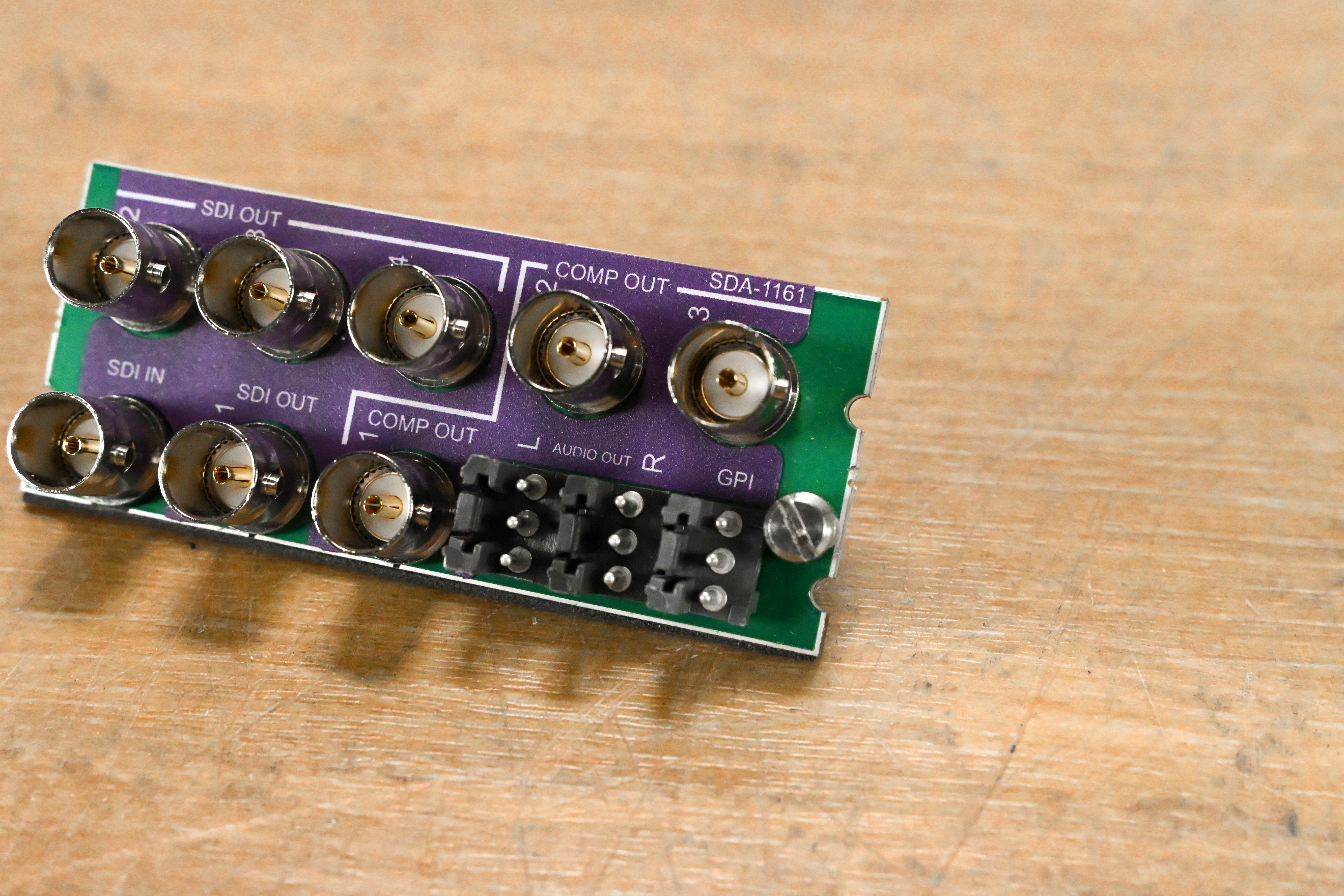 Miranda SDA-1161 Rear I/O Module for Densité Frame