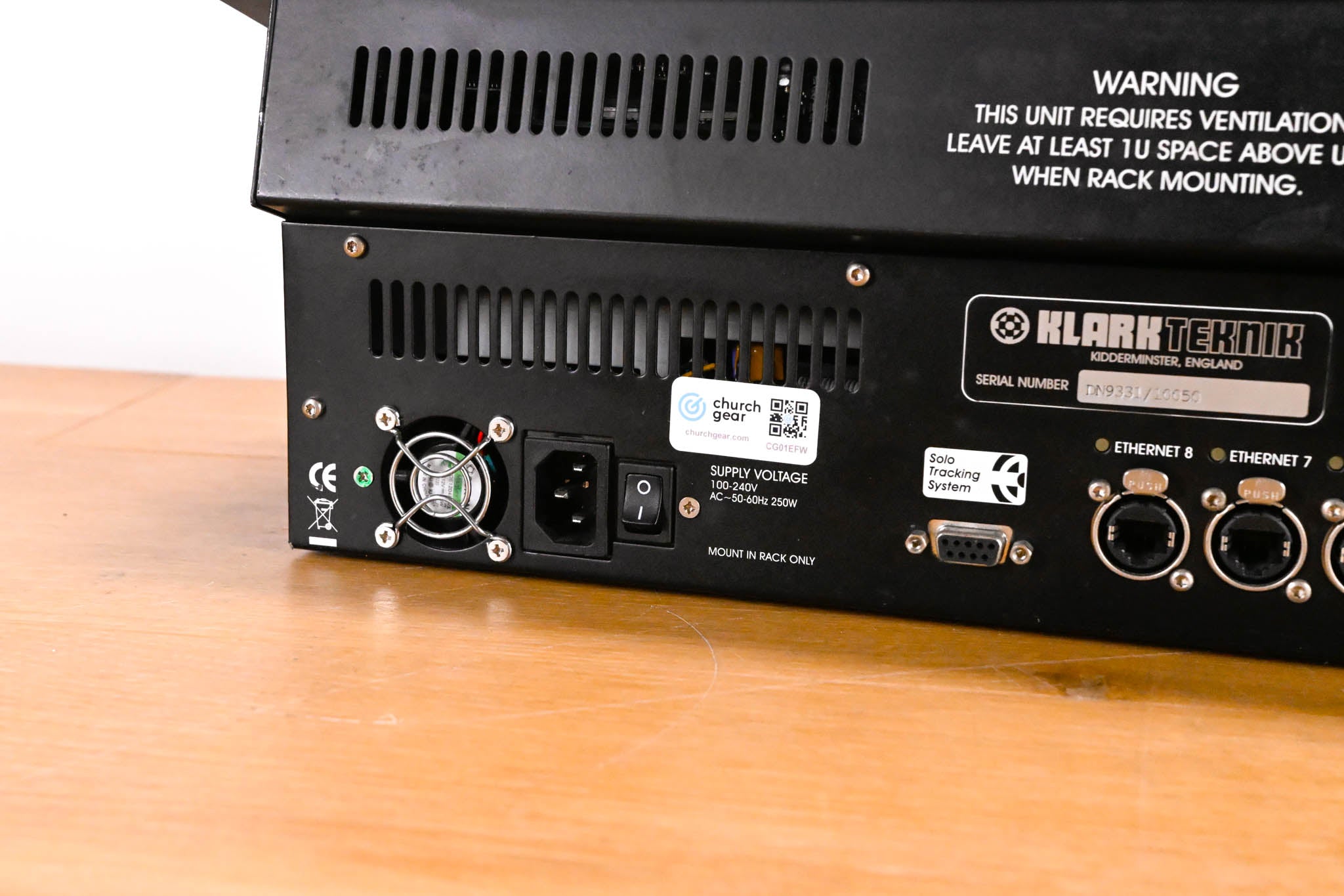 Klark Teknik DN9331 Helix Rapide 31-Band Graphic Equalizer Controller