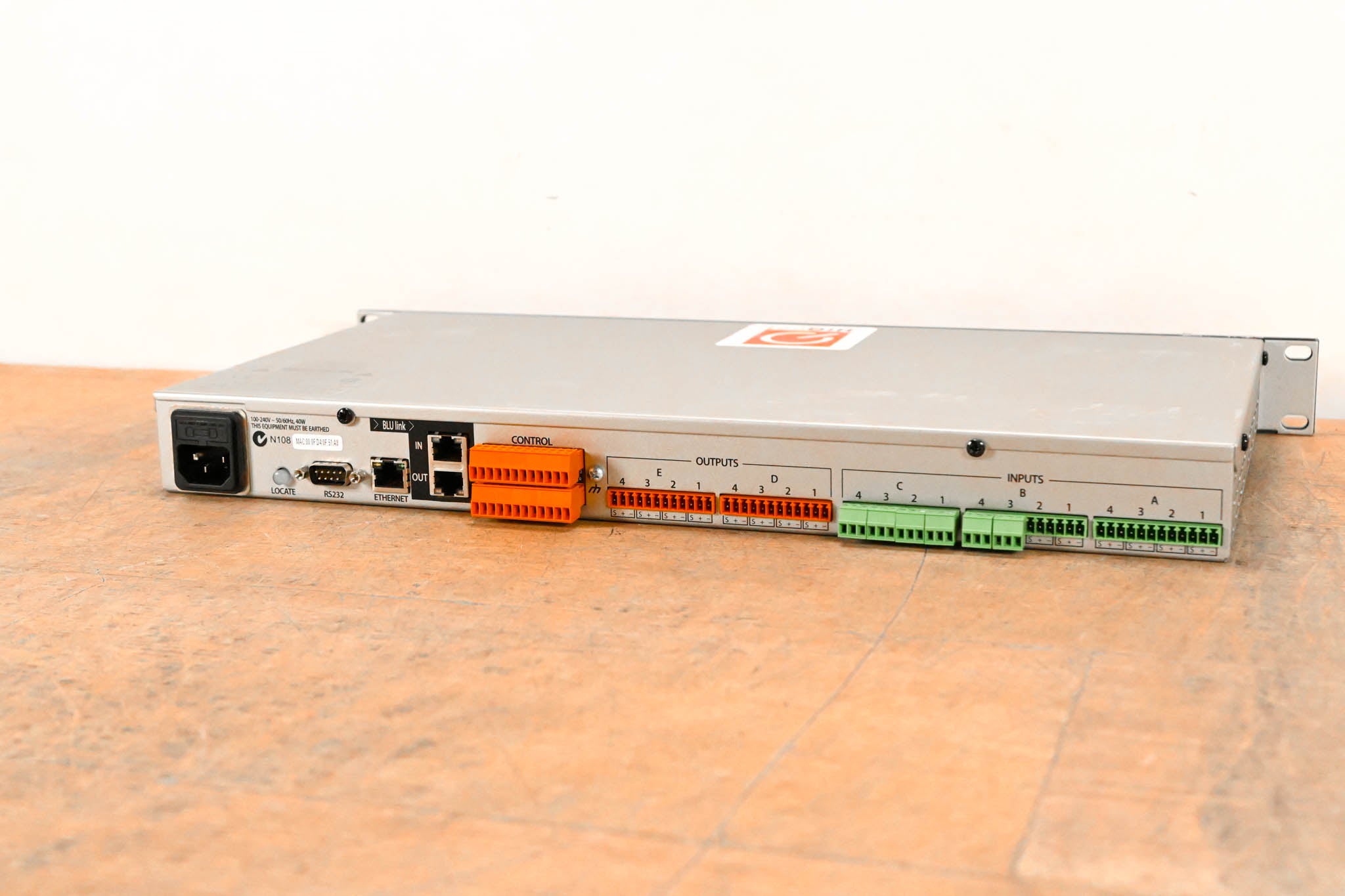 BSS London BLU-100 12x8 Signal Processor with BLU Link