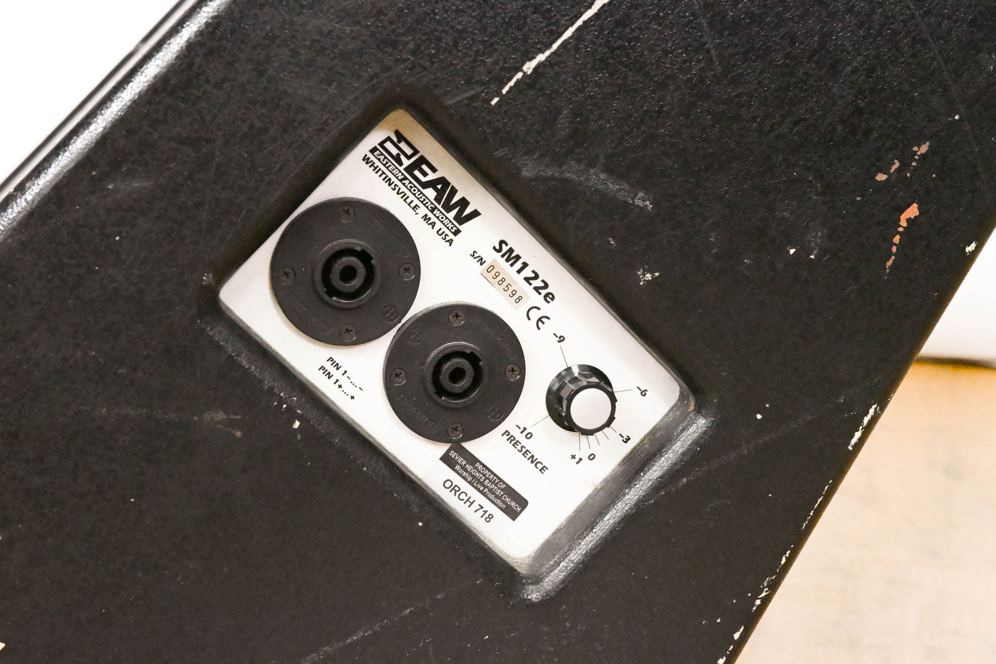 EAW SM122e 2-Way Passive Full-Range Stage Monitor