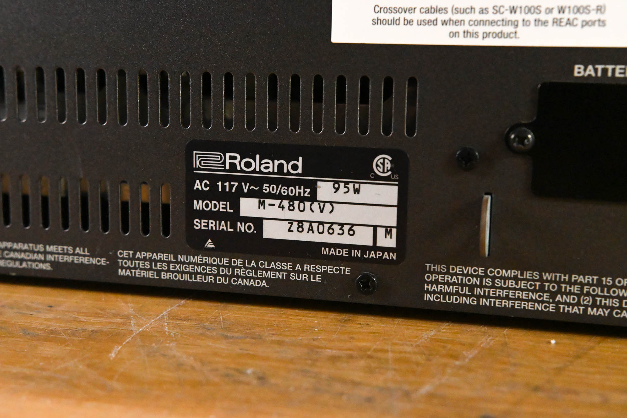 Roland M-480 48-Channel Live Digital Mixing Console