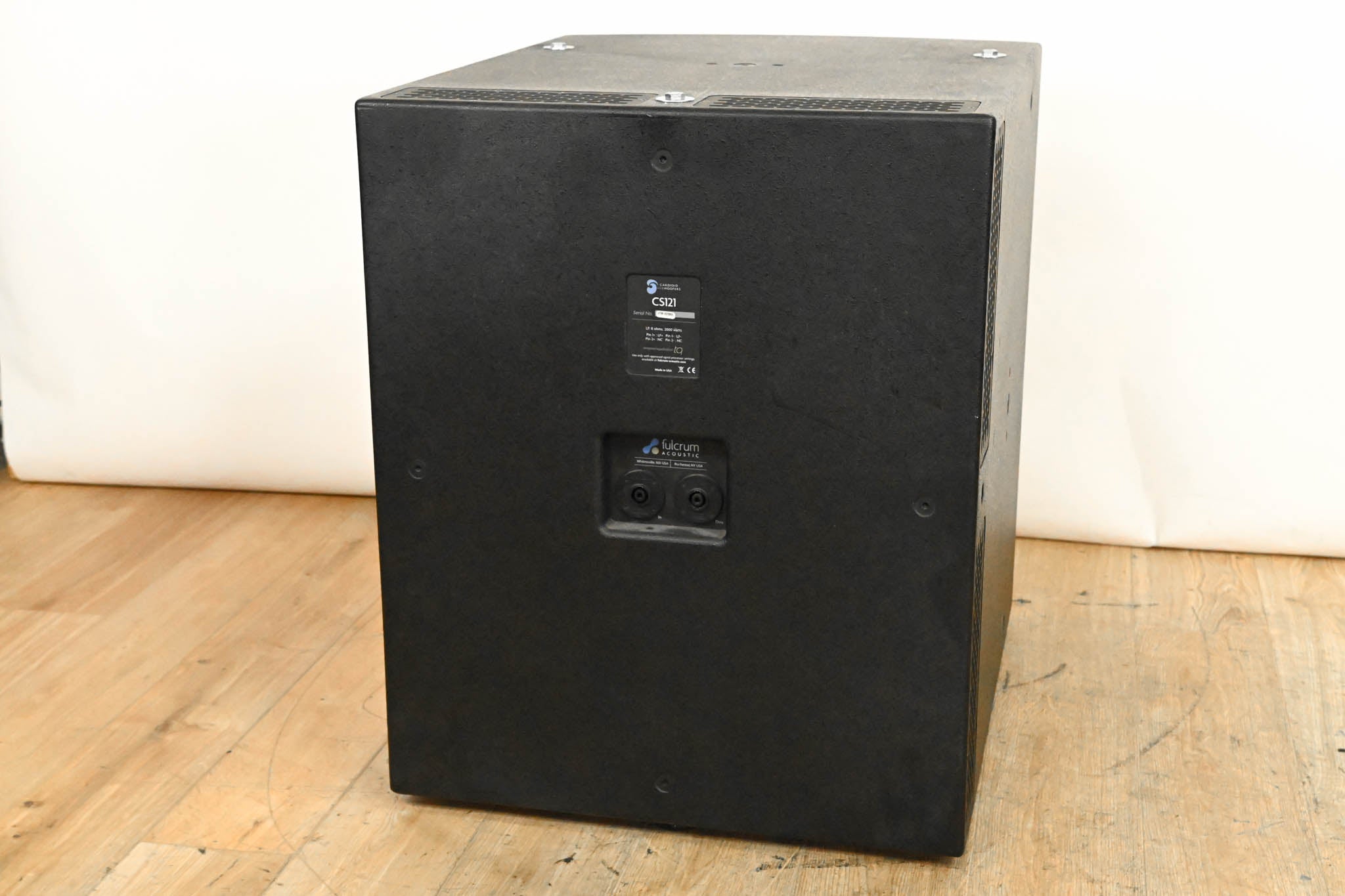 Fulcrum Acoustic CS121 21″ Subcardioid Subwoofer