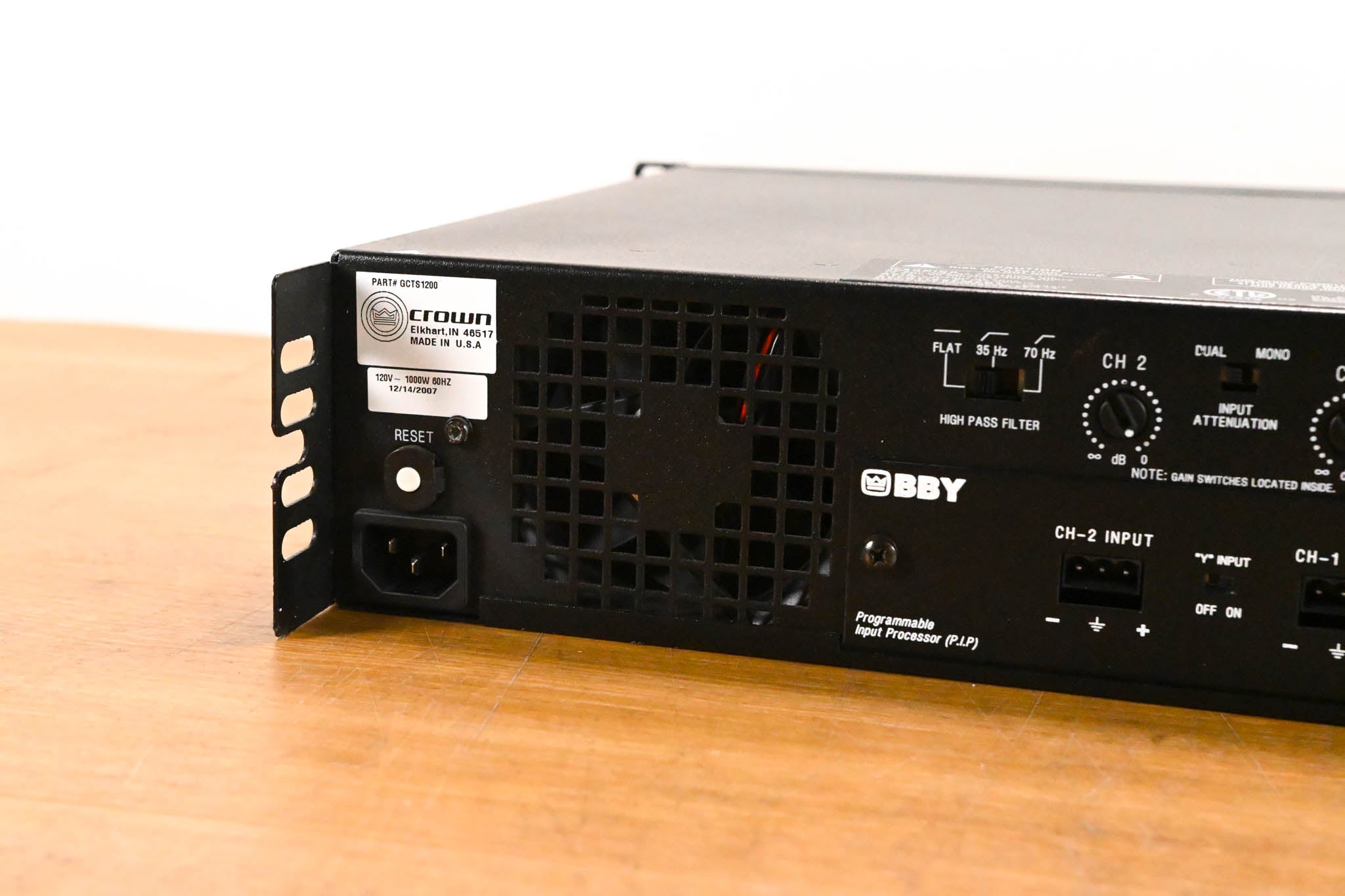 Crown CTs 1200 Two-Channel 600W Power Amplifier