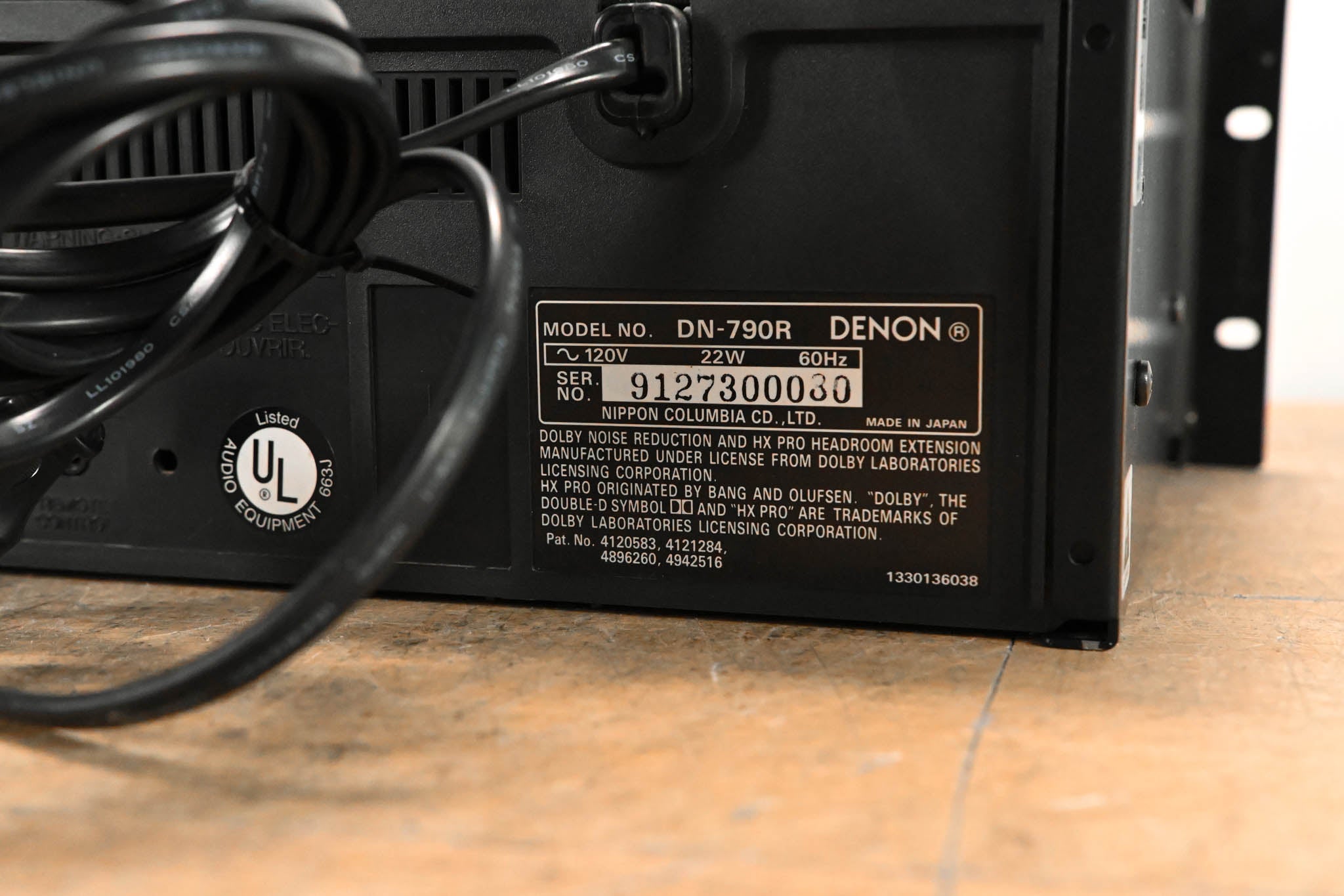 Denon DN-790R Stereo Cassette Tape Deck