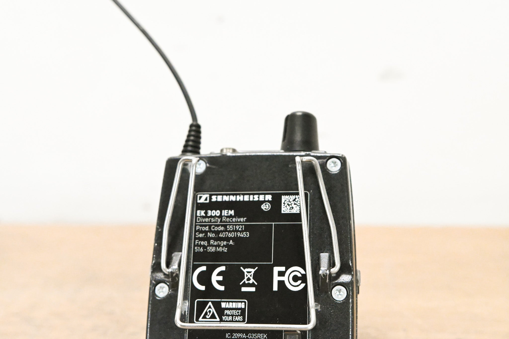Sennheiser ew 300 IEM G3 Wireless IEM System - A Range NO POWER SUPPLY