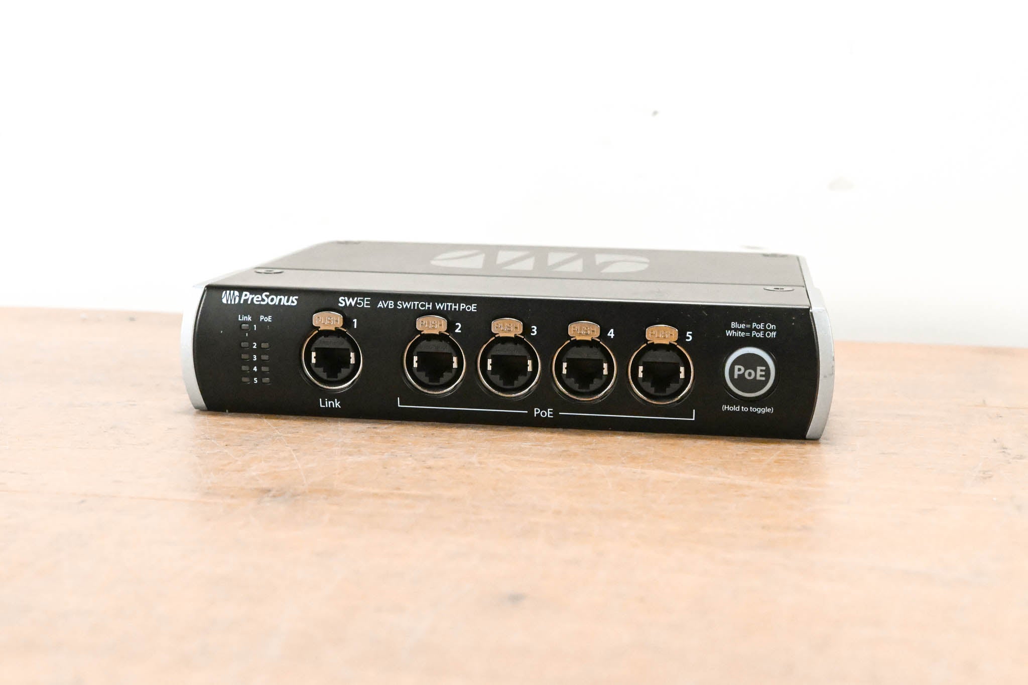 PreSonus SW5E 5-Port AVB Network Switch and Bridge w/ PoE