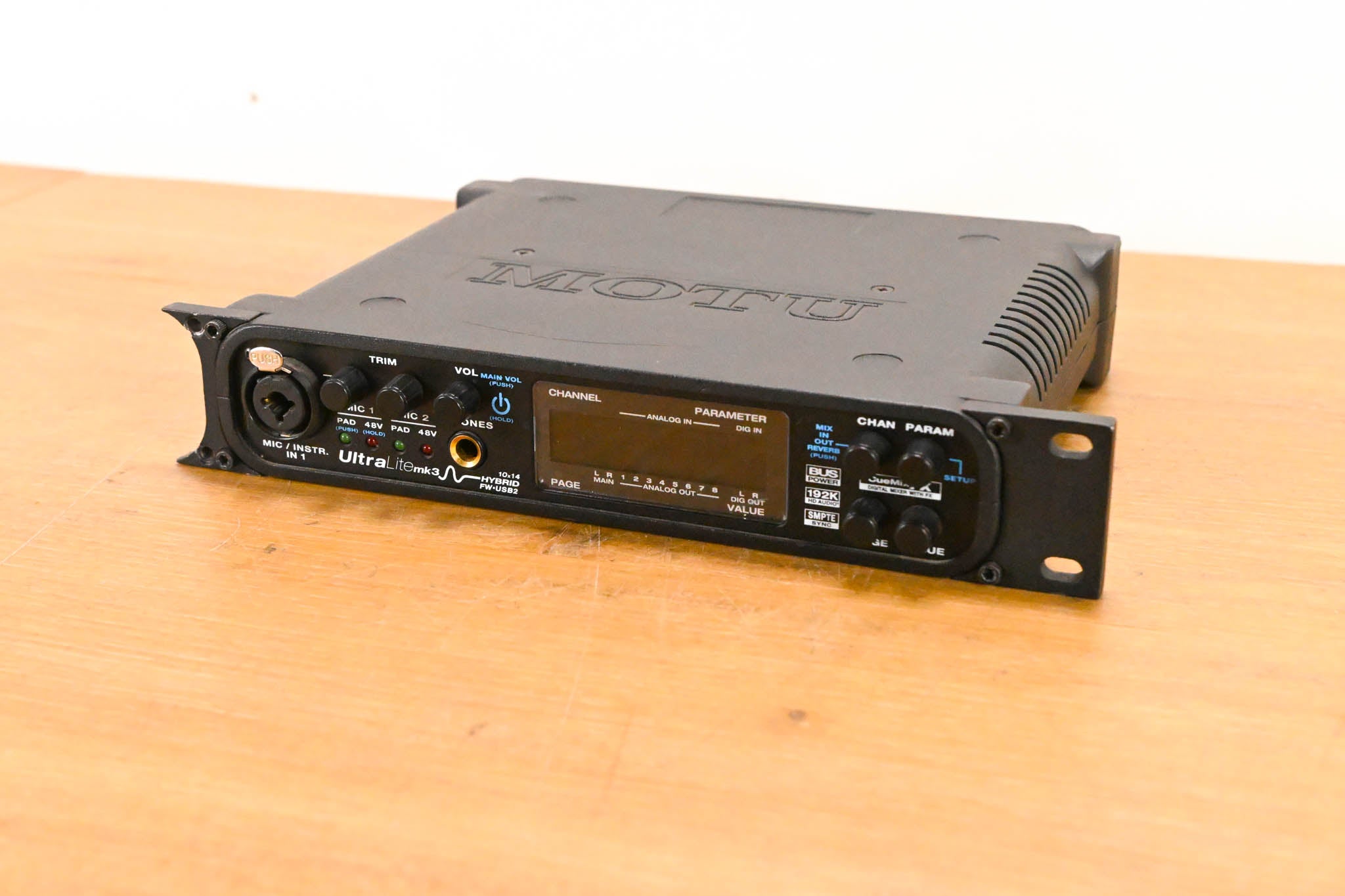 MOTU UltraLite-Mk3 Hybrid FireWire / USB 2.0 Audio Interface (NO PSU)