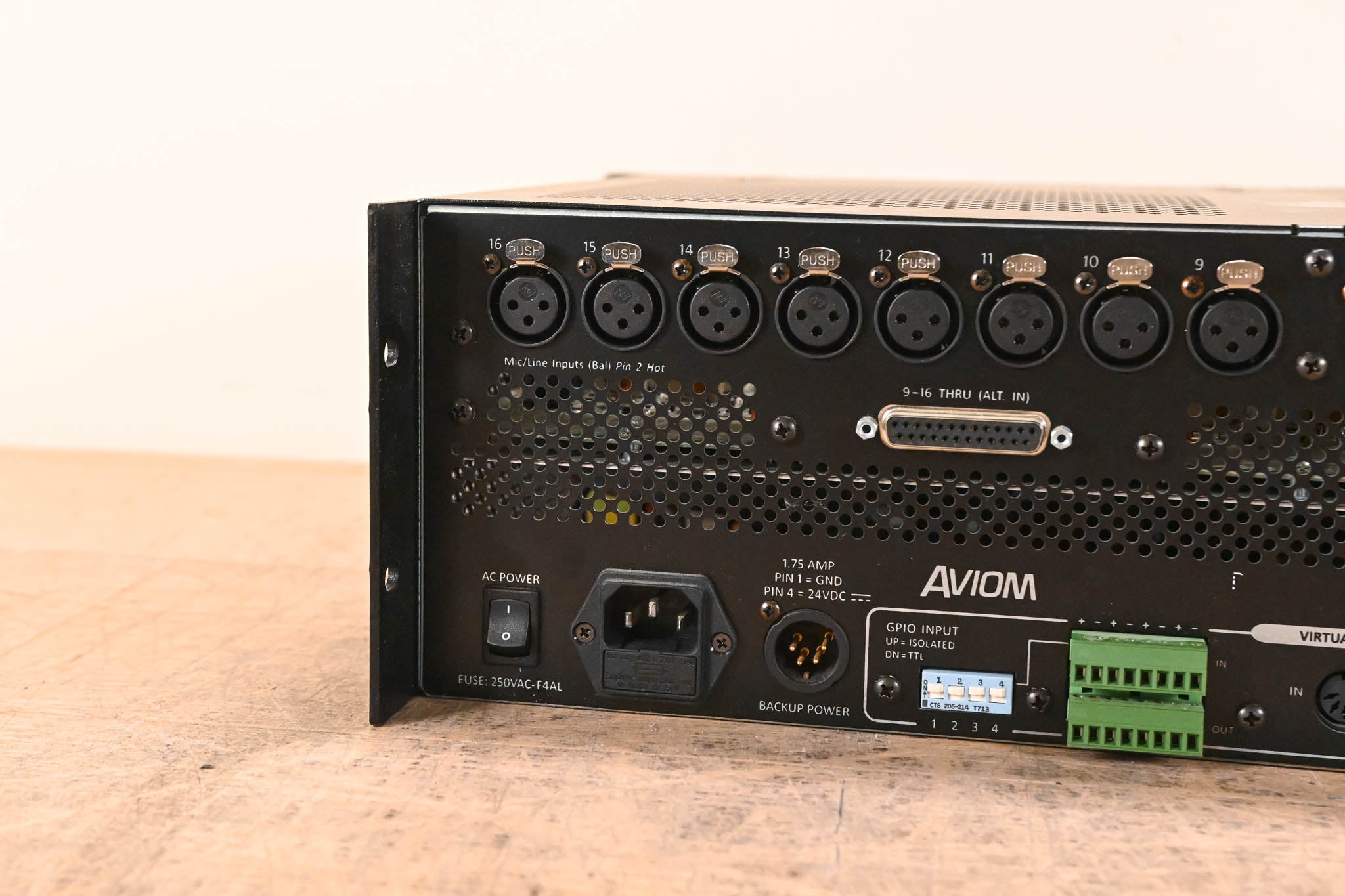 Aviom 6416m 16-Channel Mic Input Module